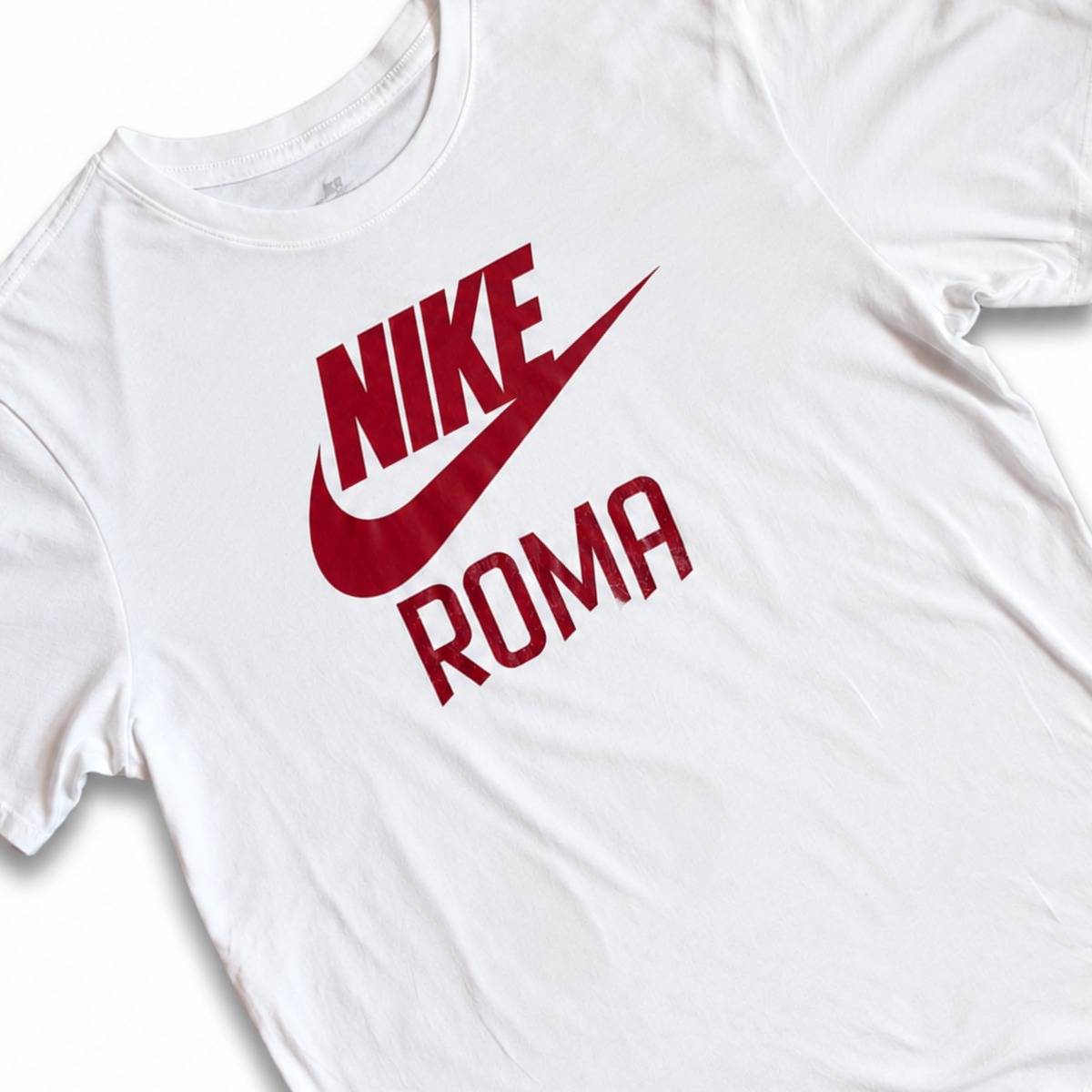 Nike Rome AS Roma Store Tee White 2017 (USED)