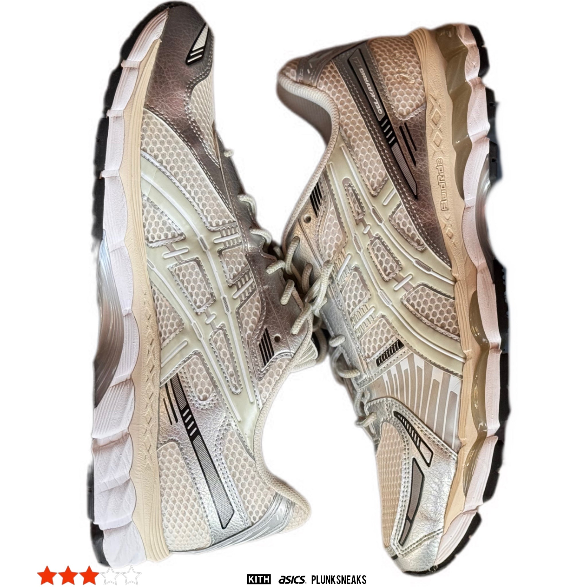 Kith ASICS GEL-Kayano 12.1 Cream Pure Aqua 2024 (USED)