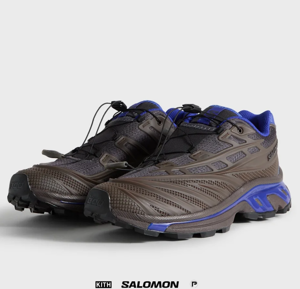 Kith for Salomon XT-EVO Black Coffee Excalibur Bluing