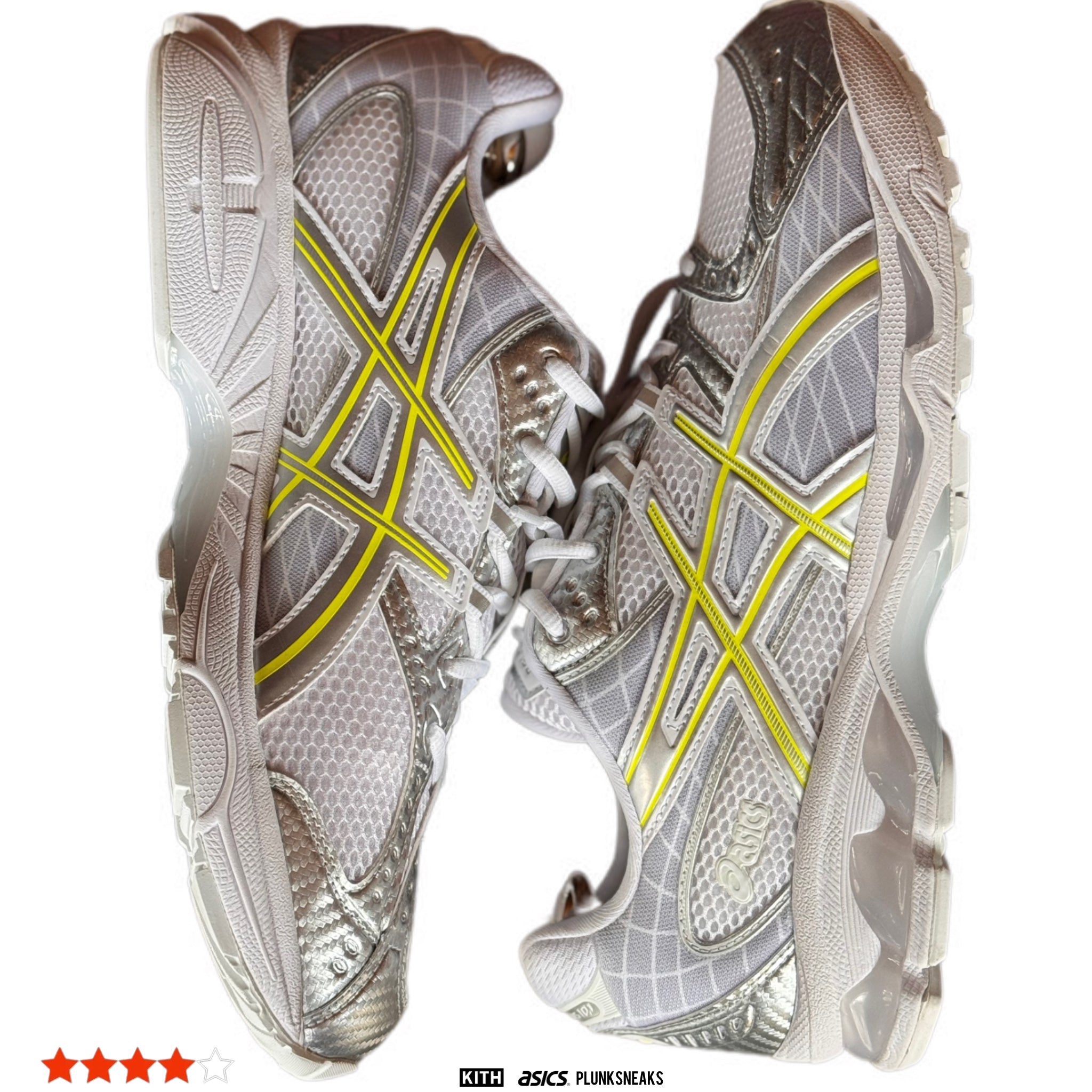 Kith ASICS GEL Nimbus 10.1 White Pure Silver (USED)