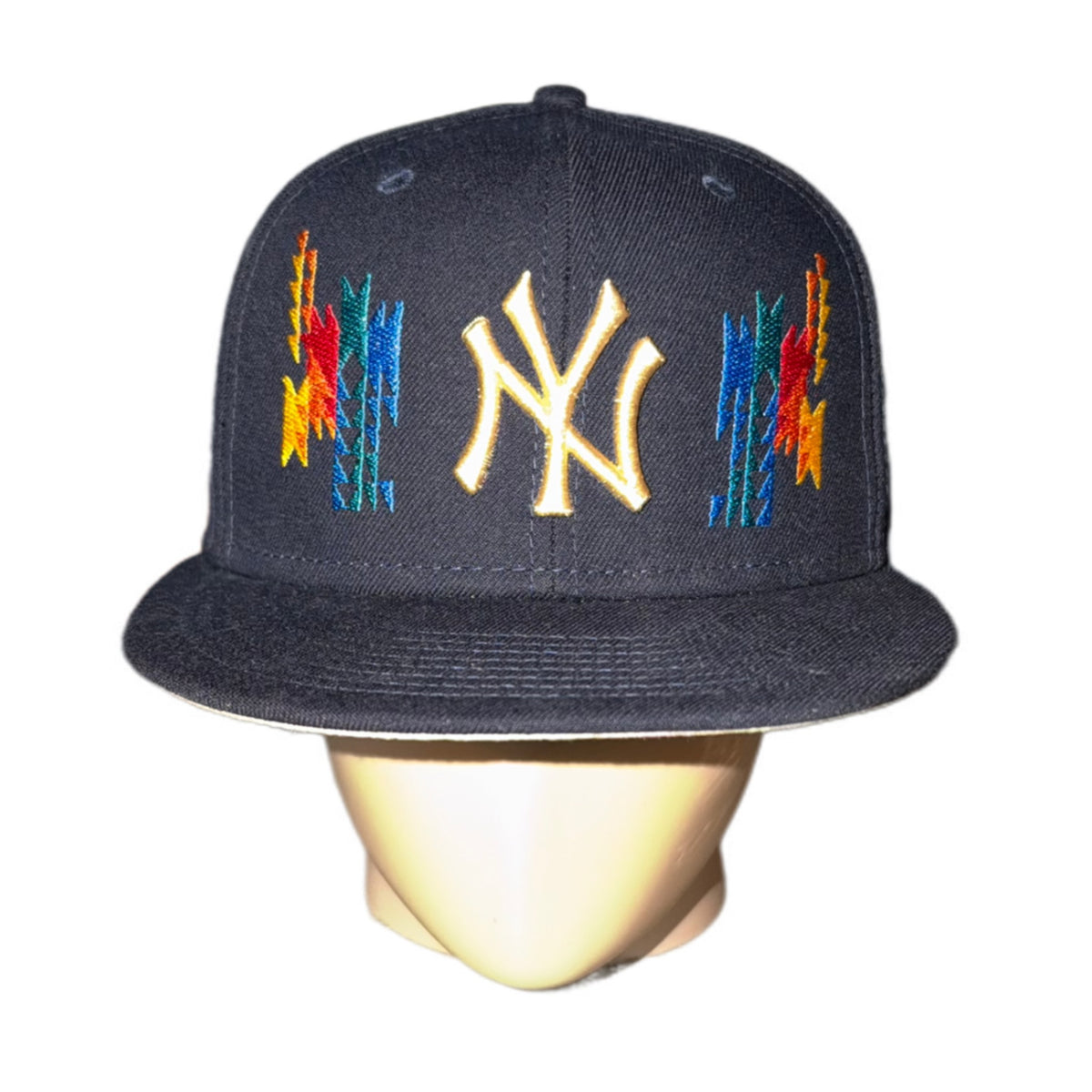 New Era New York Yankees Pueblo 59FIFTY Fitted Hat Navy 2022 (USED)