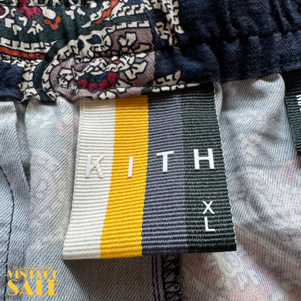 Kith Silk Cotton Paisley Active Shorts 2021 (USED)