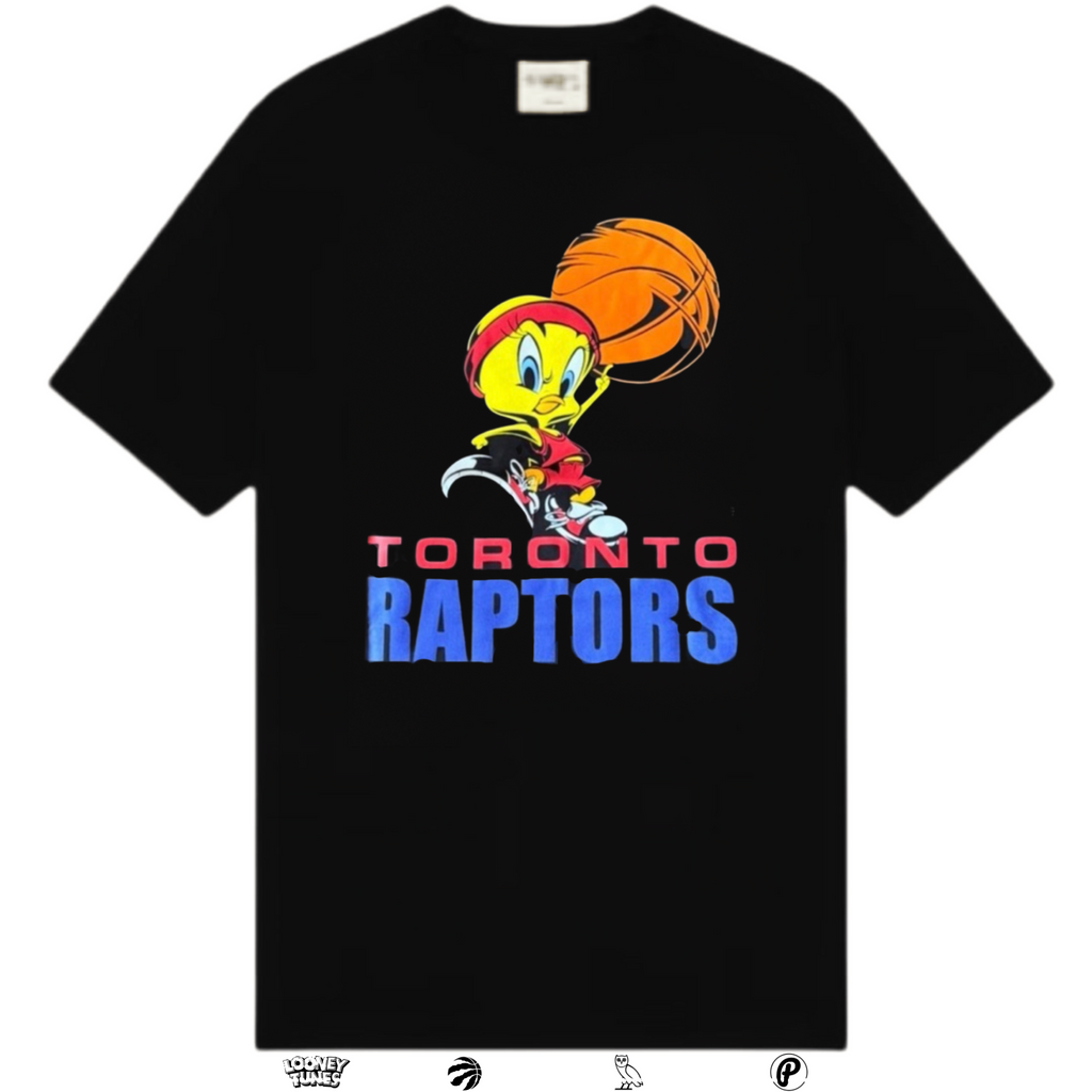 October’s Very Own for Looney Tunes x Toronto Raptors Tweety Bird Tee 2023