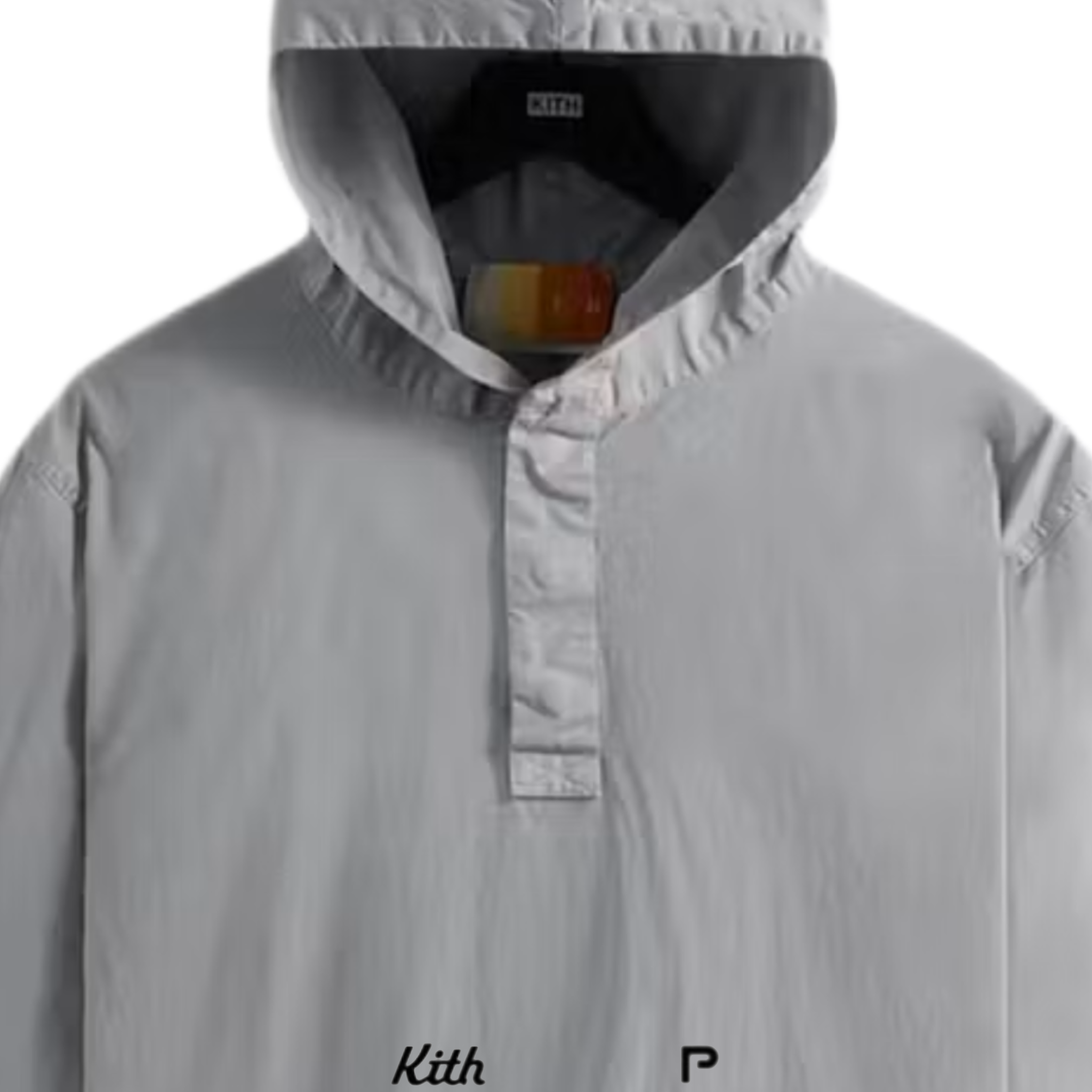 Kith Washed Cotton Adler Hooded Pullover Light Indigo 2022 (USED)