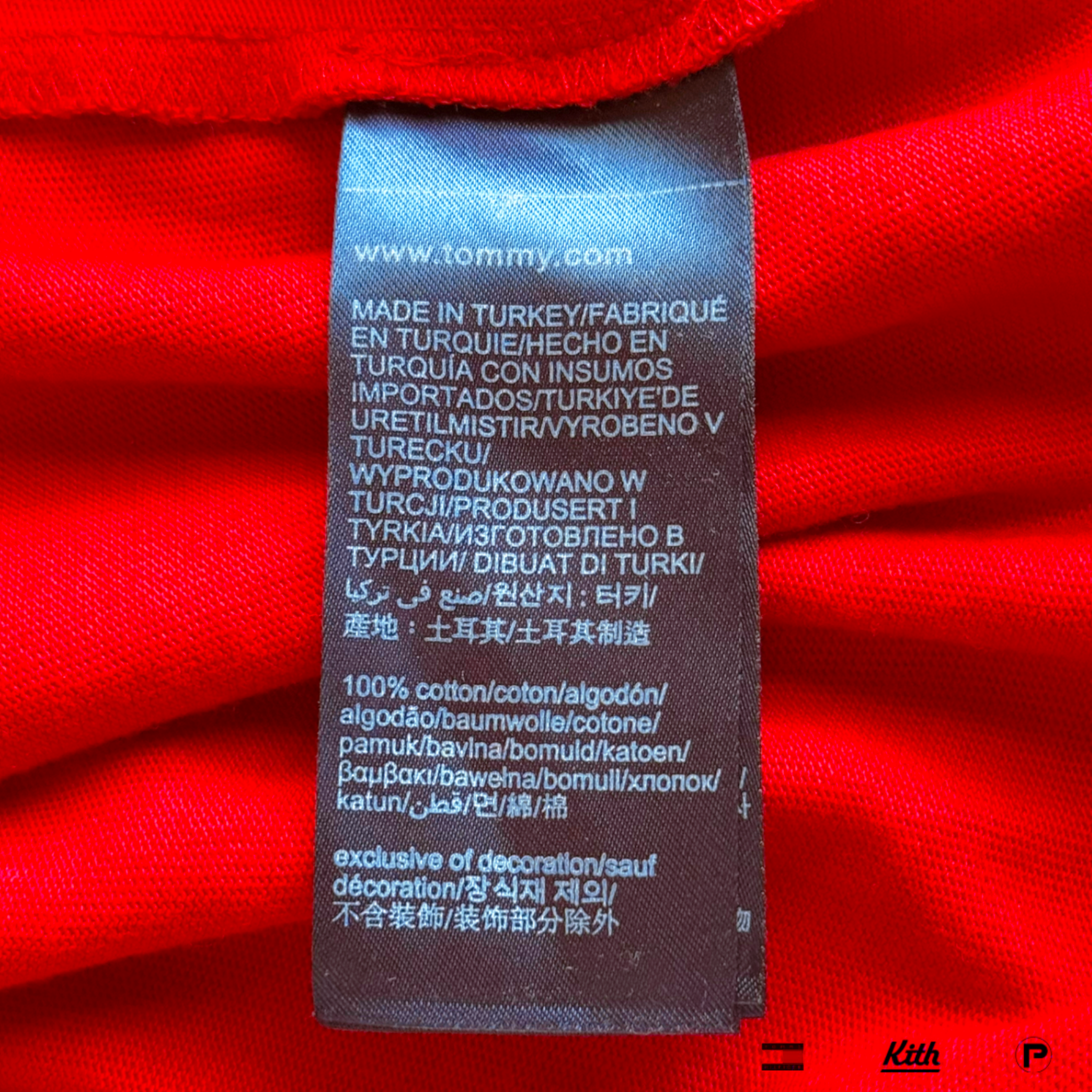 Kith Tommy Hilfiger Mini Flag Tee 2019 (USED)