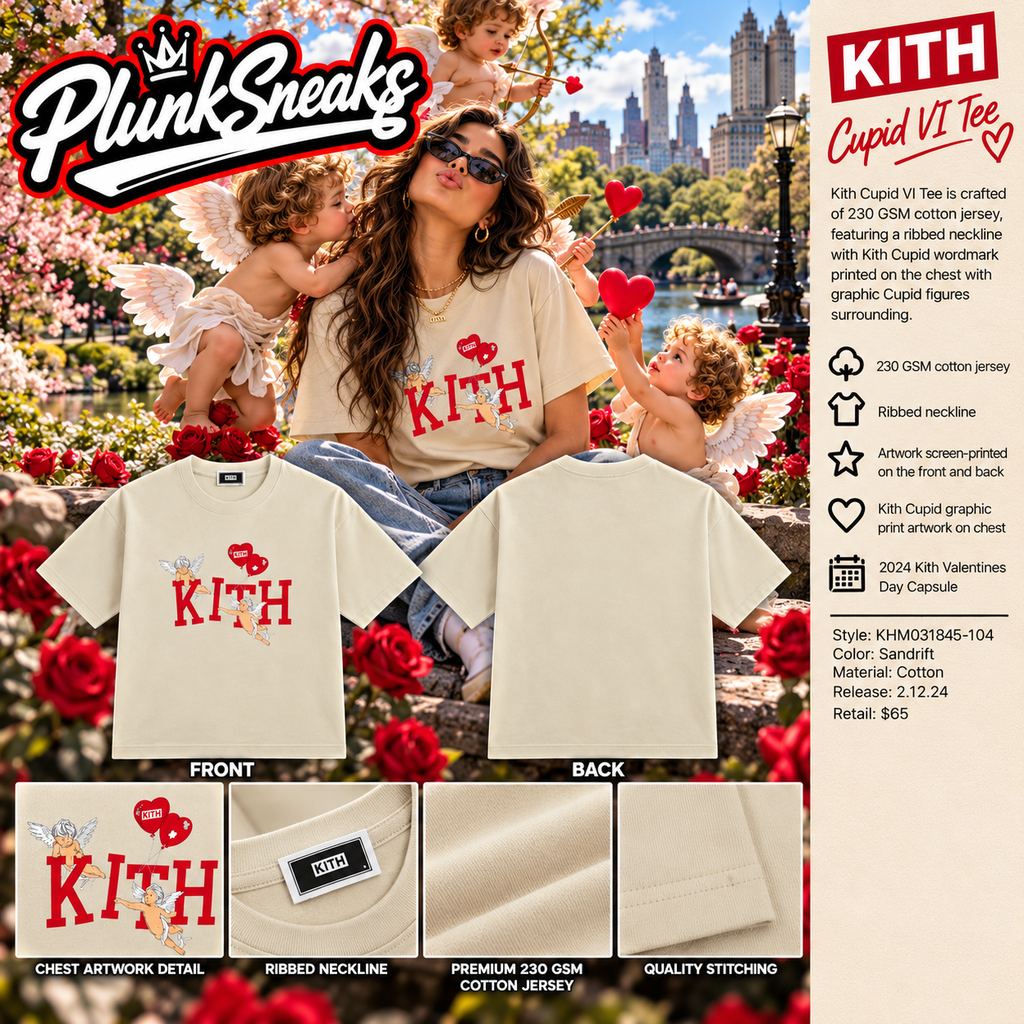Kith Cupid VI Tee Sandrift 2024 (USED)