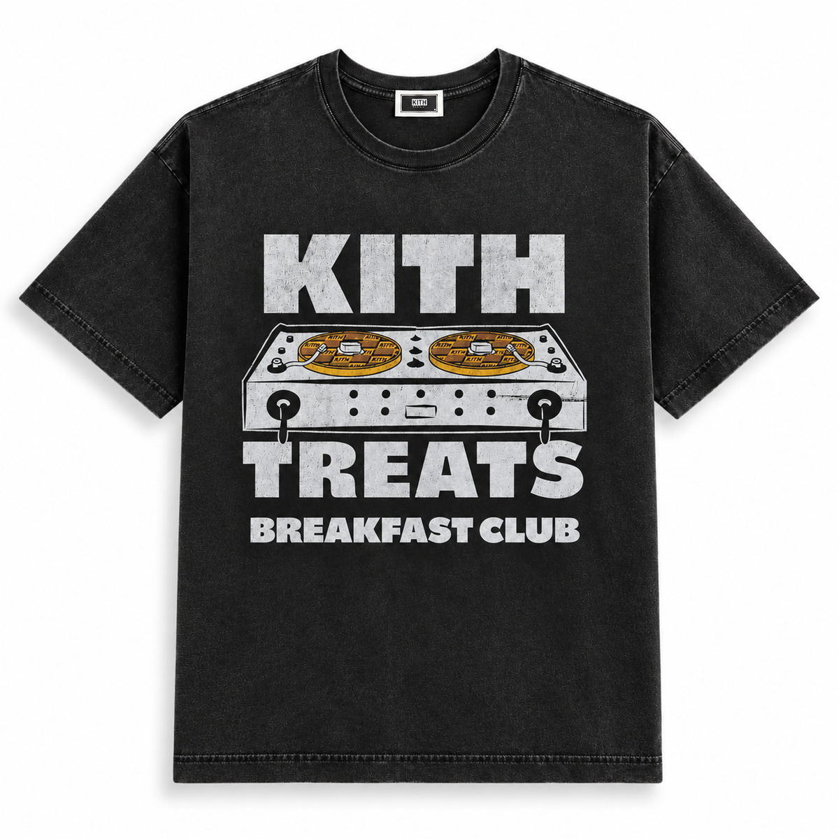 Kith Treats Breakfast Club DJ Vintage Tee Black 2026