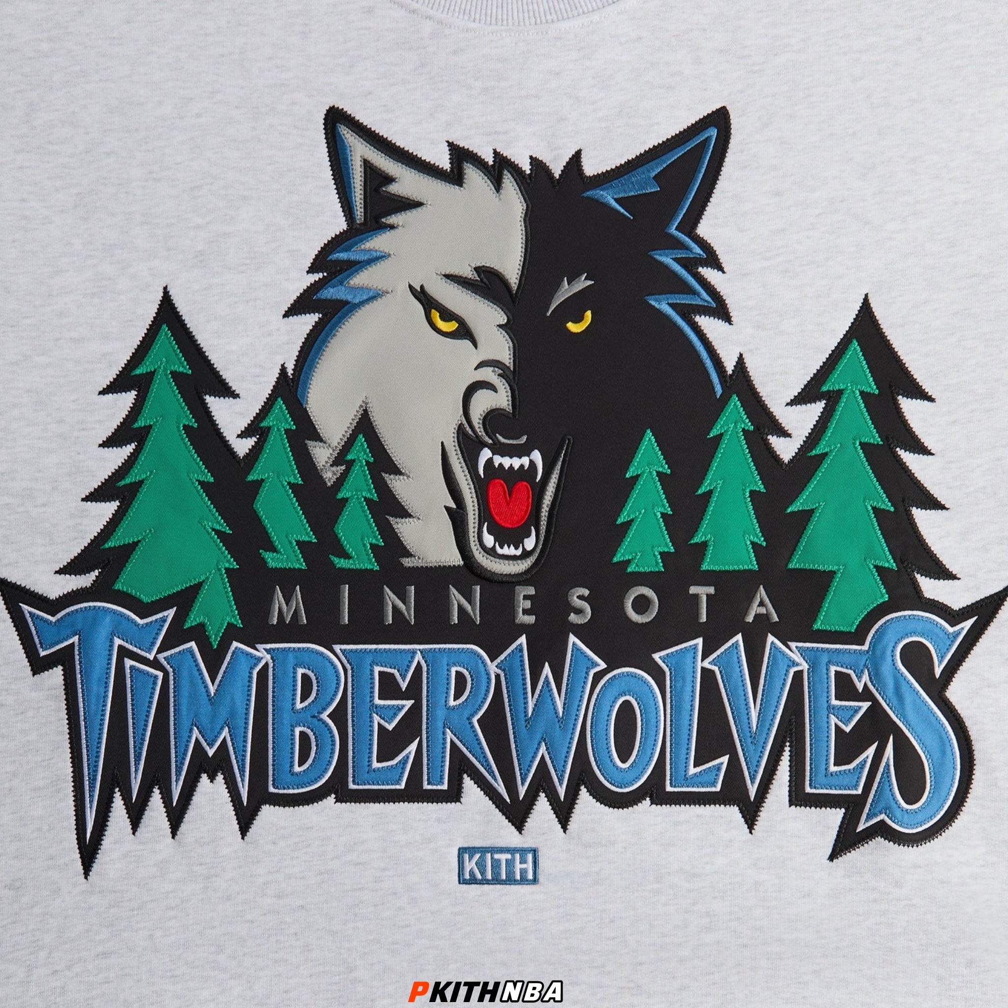Kith for NBA All-Star Minnesota Timberwolves Nelson Crewneck