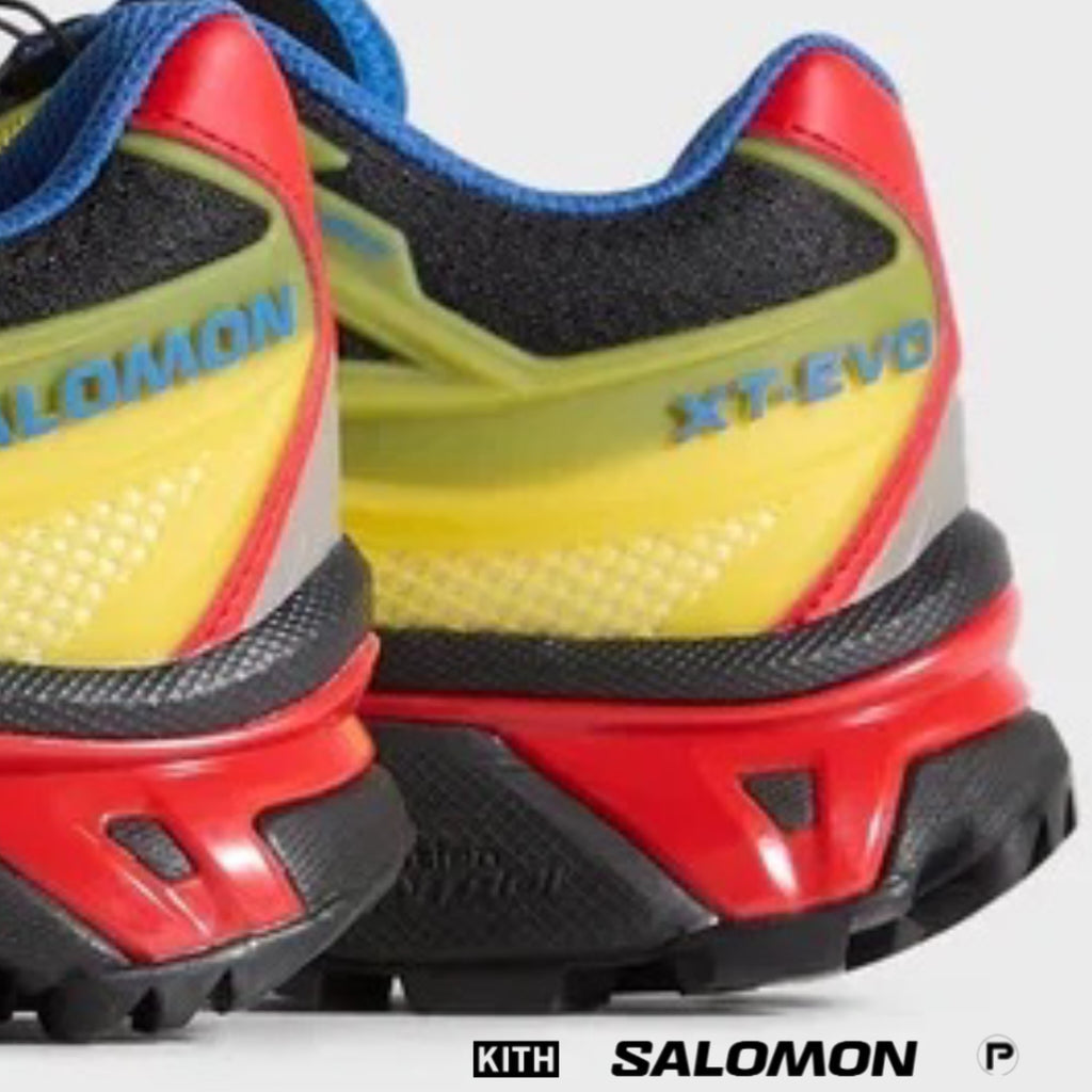 Kith for Salomon XT-EVO Black Lemon Lava Falls