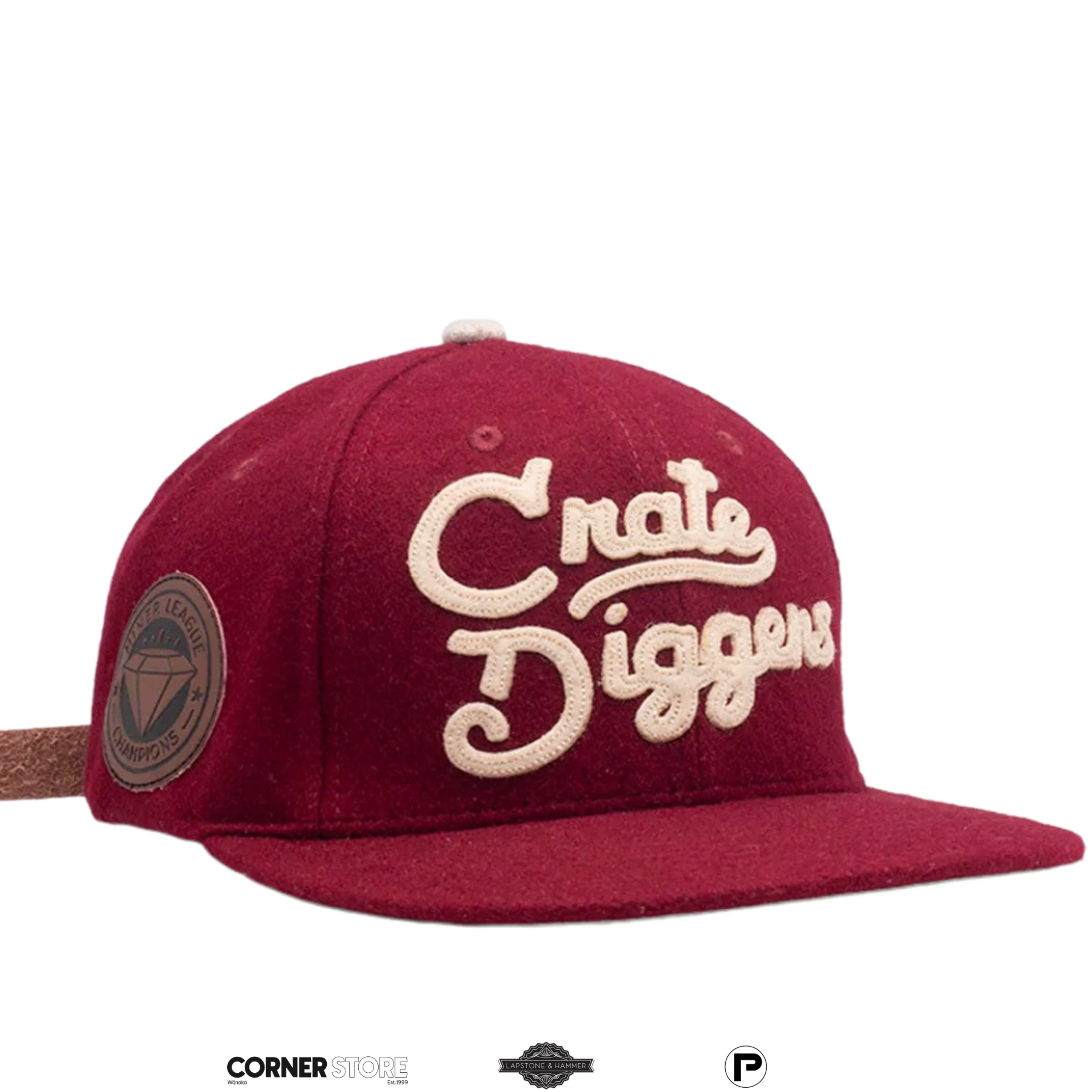Lapstone & Hammer x Corner Store Crate Diggers Philly Unstructured 6-Panel Cap