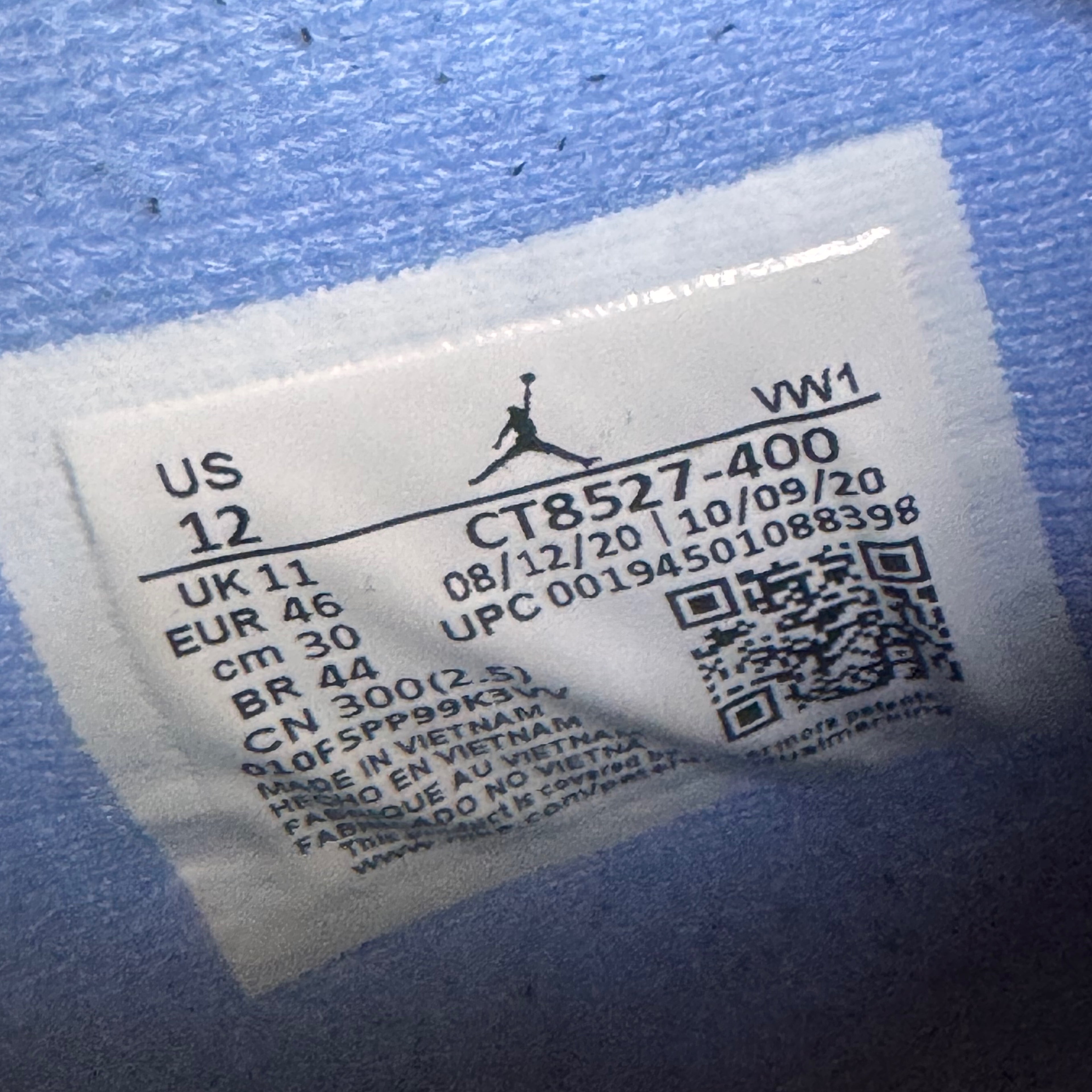 Air Jordan 4 Retro UNC 2021 (USED)
