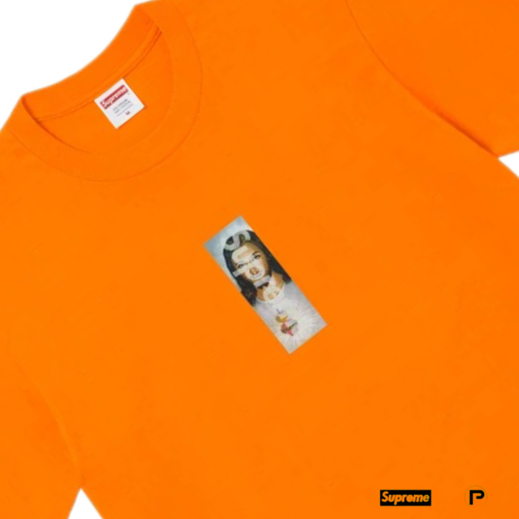 Supreme Prayer Card Box Logo Tee