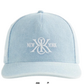 Kith K&K New York Denim Bay Low Pinch Crown Snapback