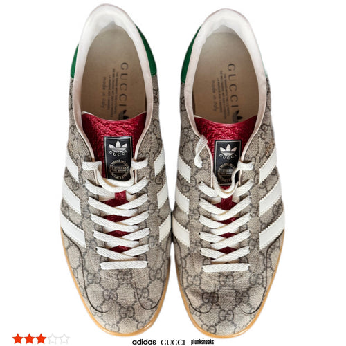 adidas Gucci Gazelle Original GG Monogram Beige (USED)