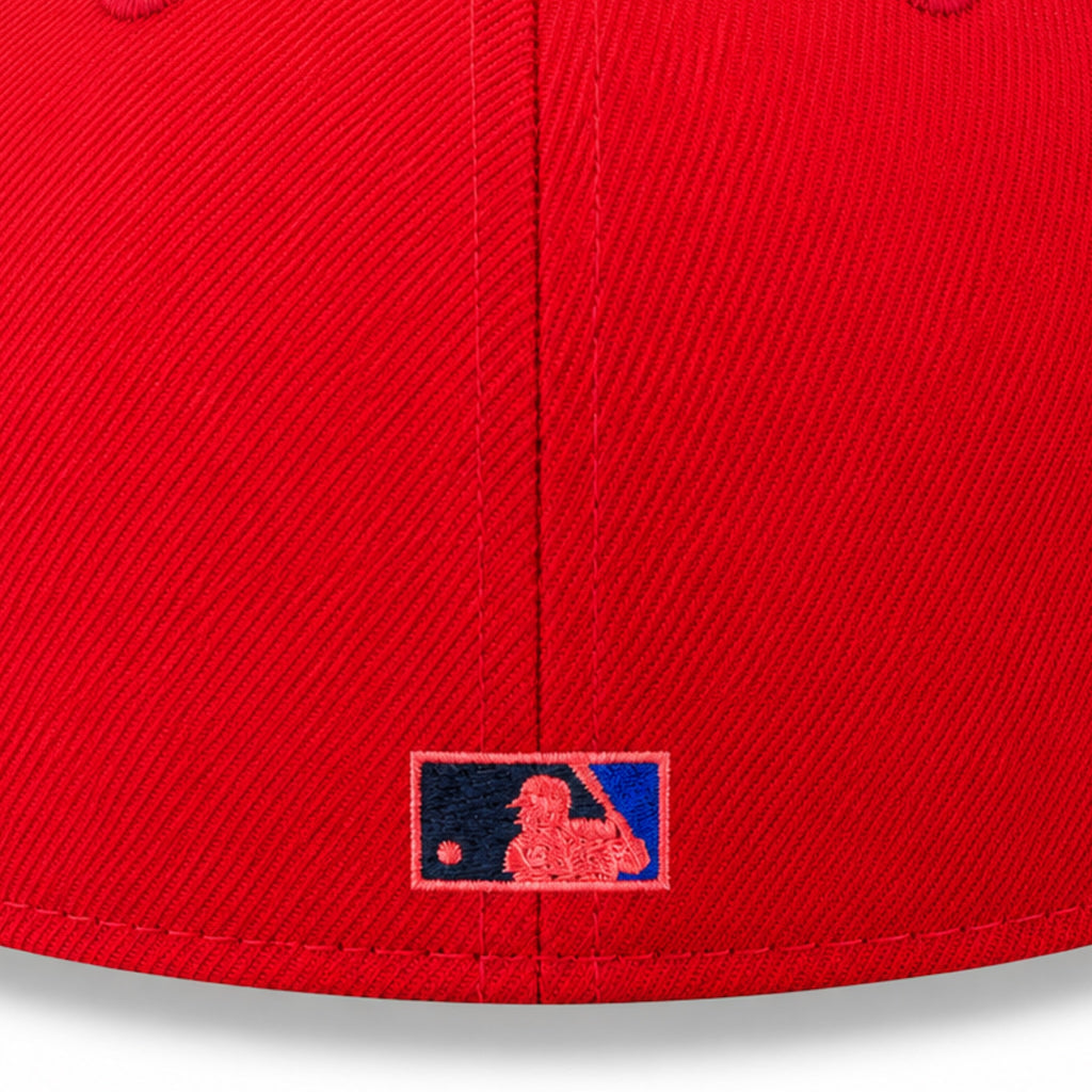 New Era Chicago Cubs Wrigley Field 100th Anniversary 59FIFTY Fitted Hat Red 2022