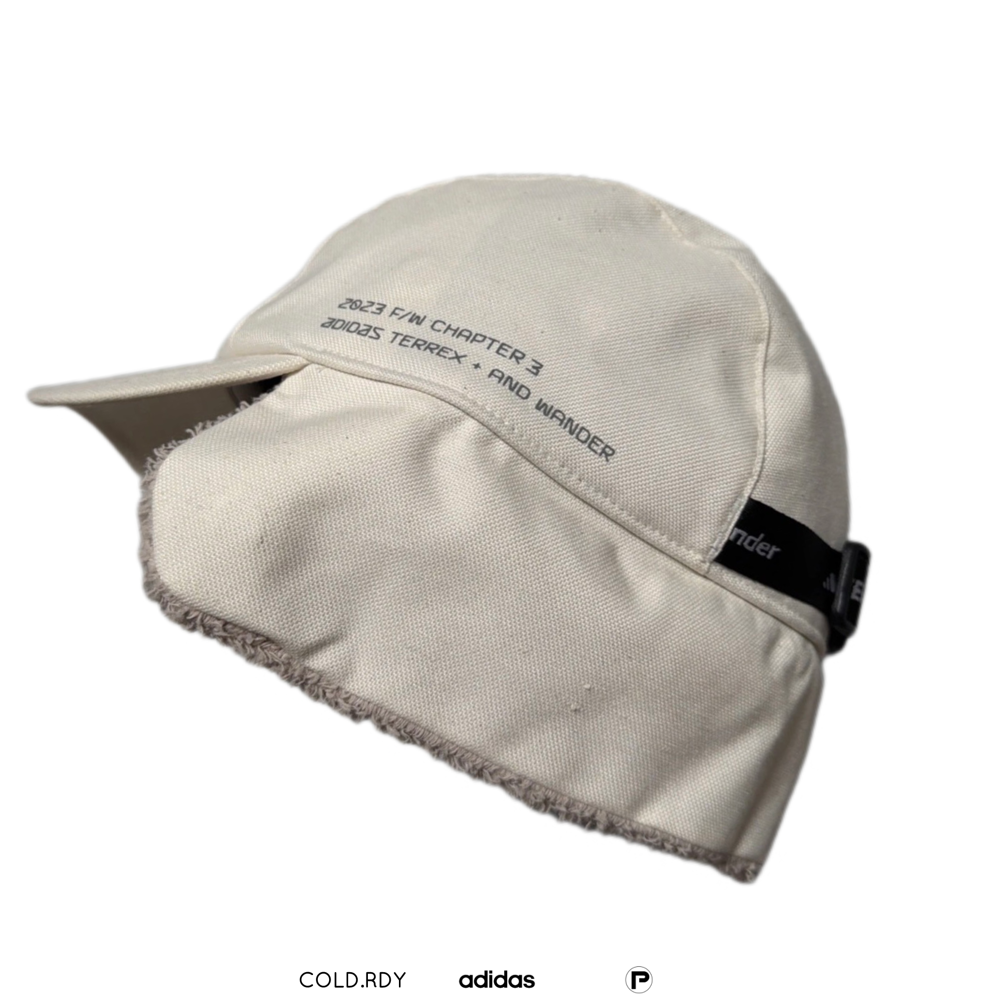 adidas Terrex + and WANDER COLD.RDY 5 Panel Ear Cap 2023