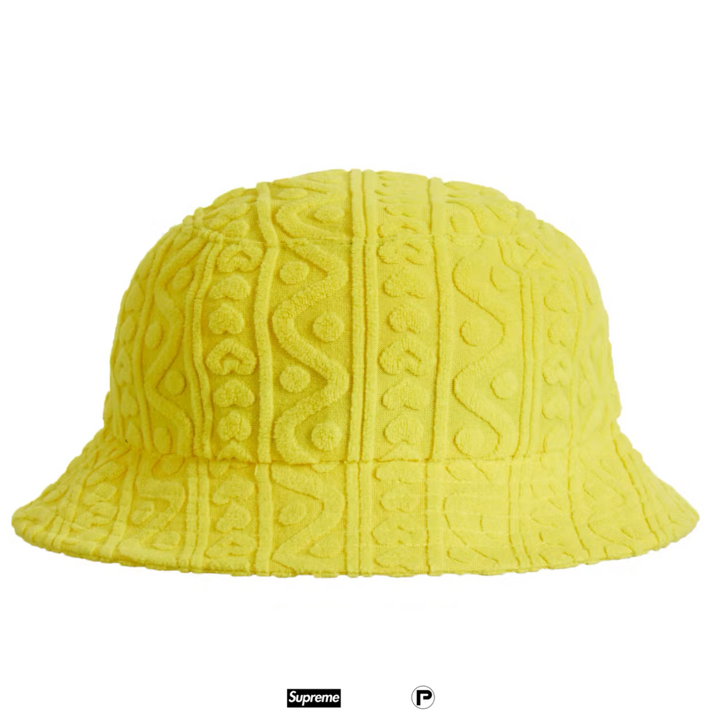 Supreme Terry Pattern Crusher Bucket Hat 2023