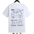 Kith for Back to the Future DeLorean Blueprint Pocket Tee
