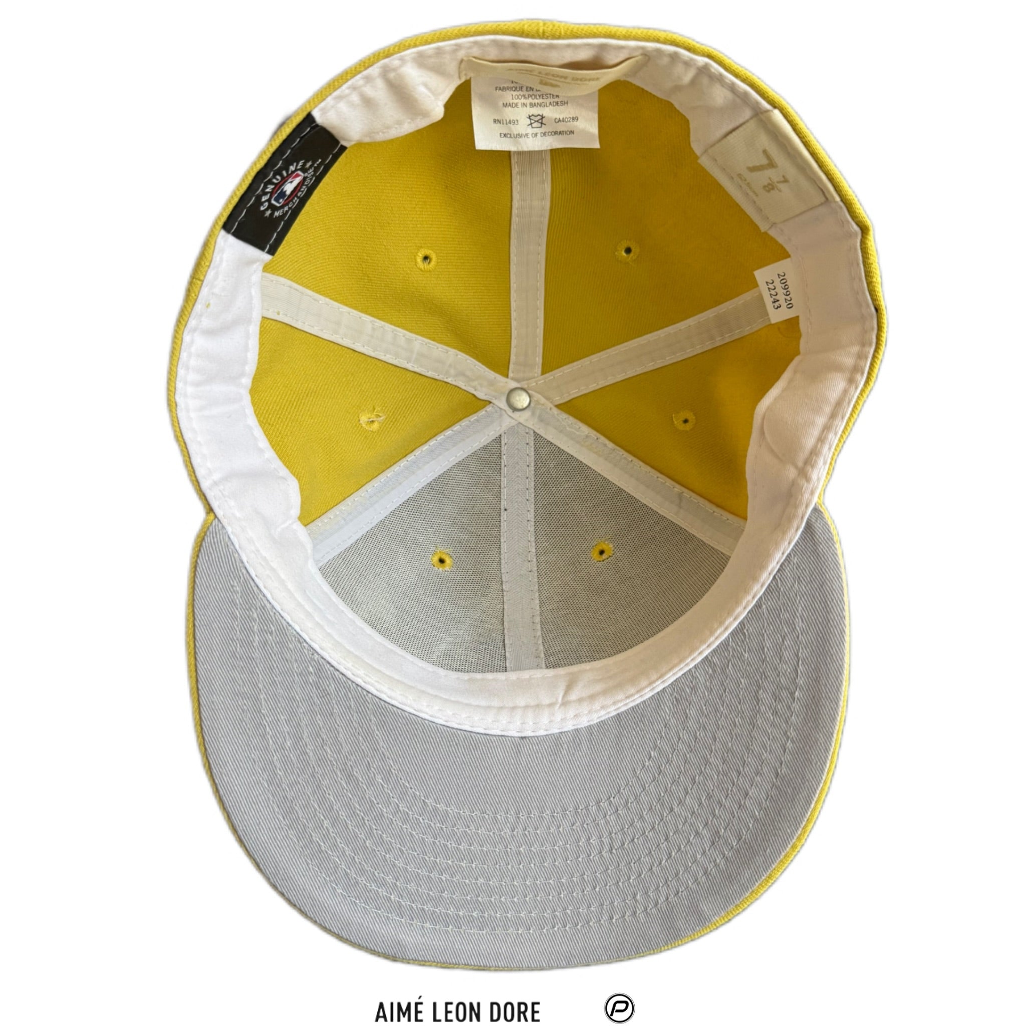 Aimé Leon Dore x New Era Yankees Hat Oil Yellow 2022 (USED)