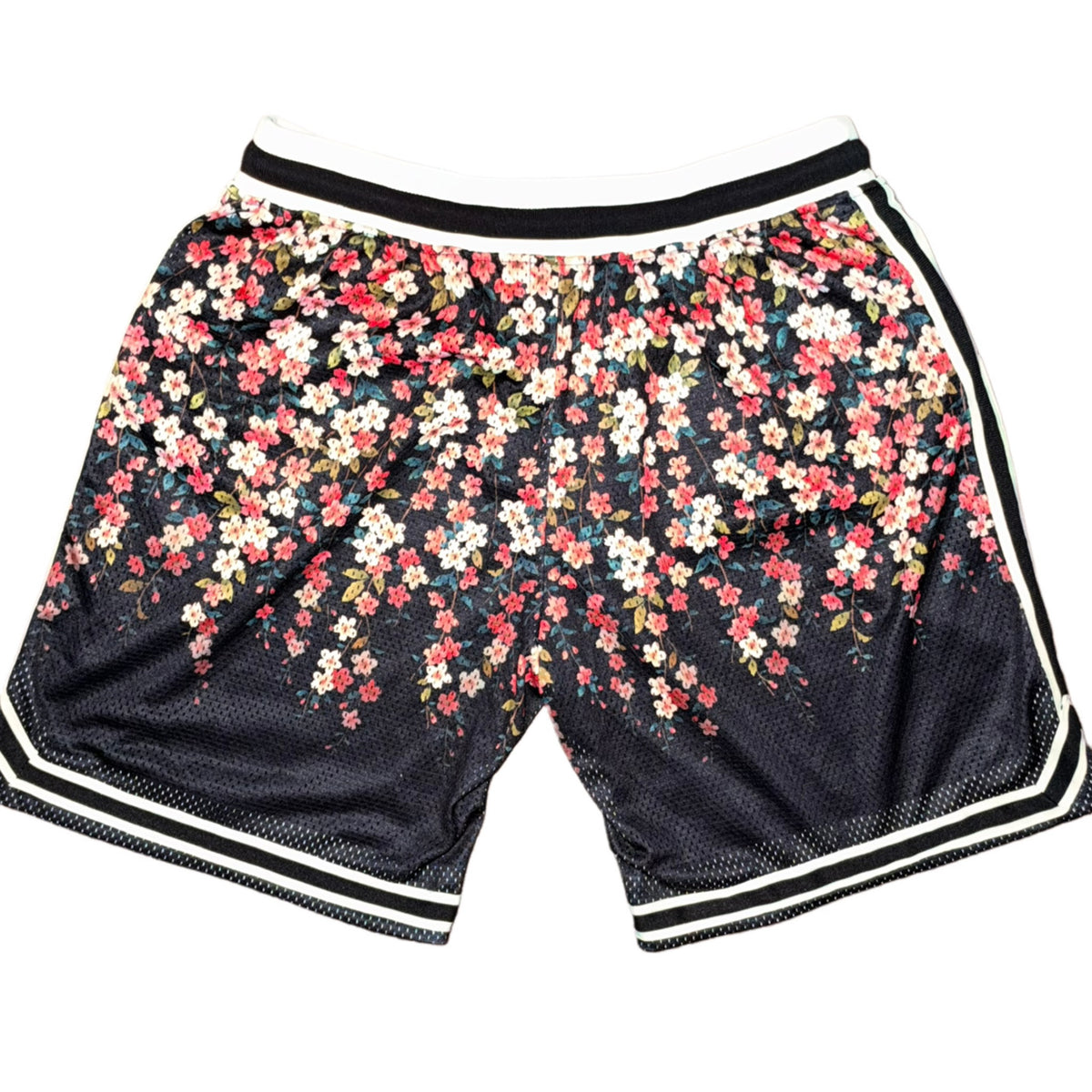 John Elliott Kabuki Cherry Blossom Game Short Black 2019 (USED)