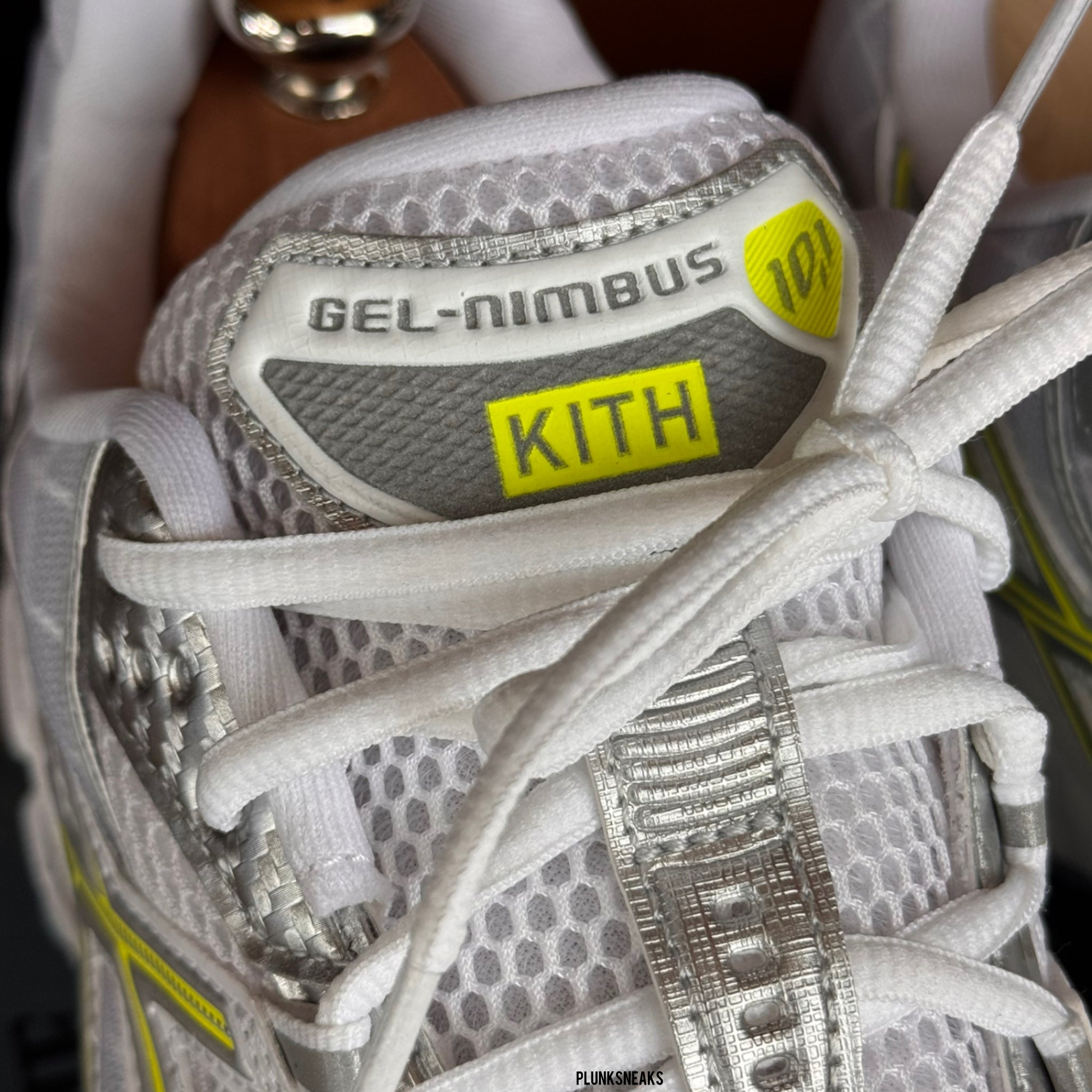 Kith ASICS GEL Nimbus 10.1 White Pure Silver (USED)