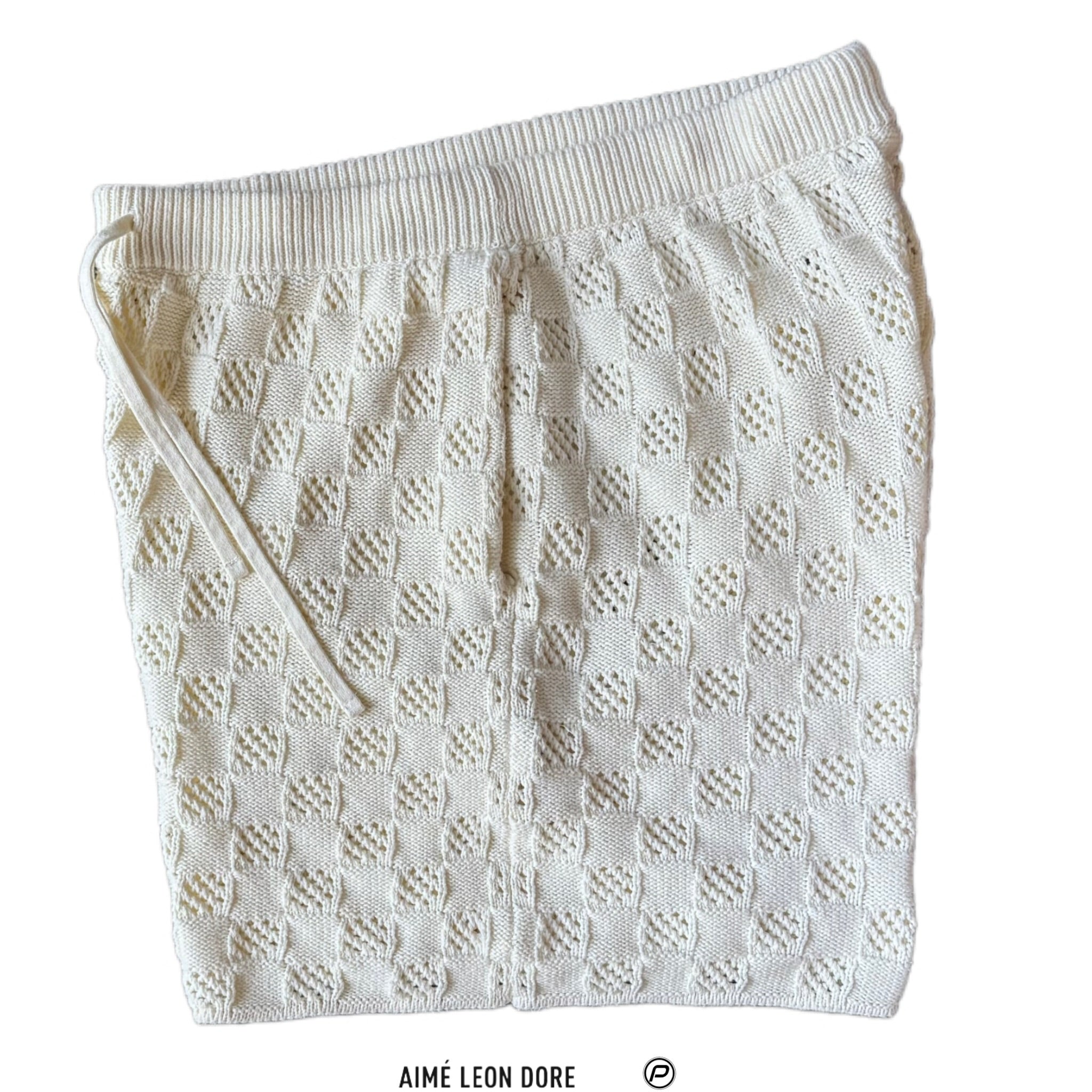 Aimé Leon Dore Checkered Knit Short Pristine 2024 (USED)