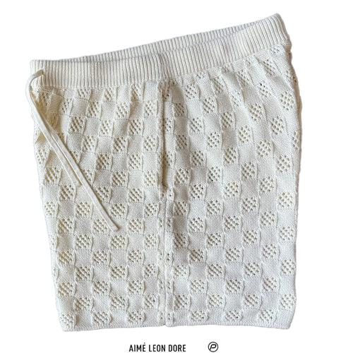 Aimé Leon Dore Checkered Knit Short Pristine 2024 (USED)