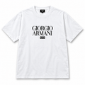 Kith Giorgio Armani Classic Script Logo Tee White 2024