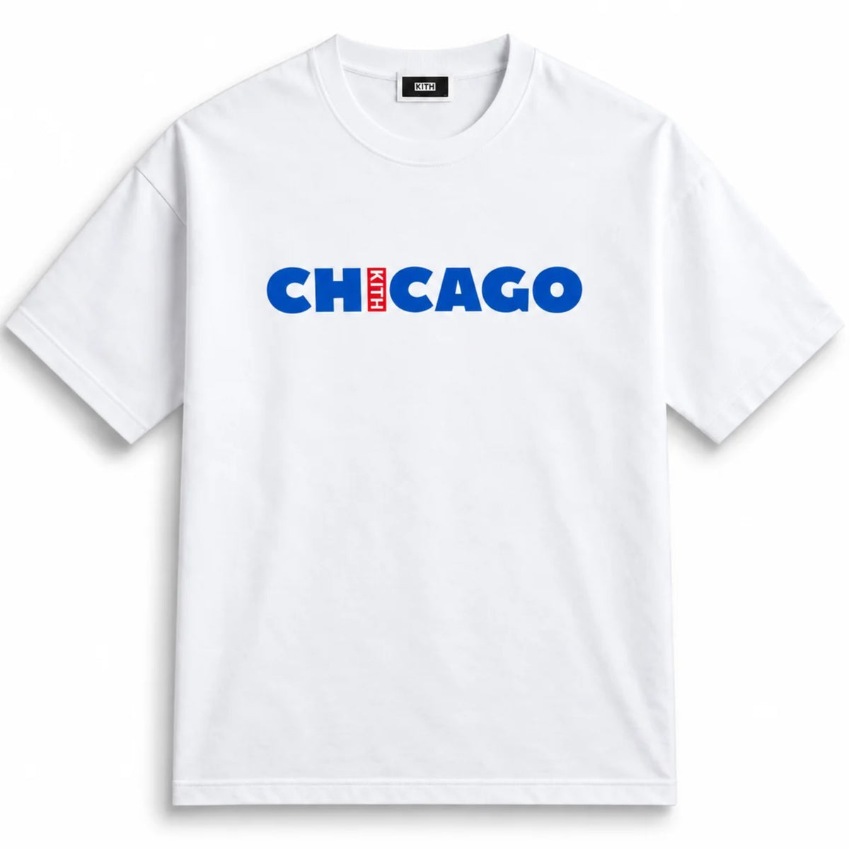 Kith Chicago Cubs Logo Tee White | Store Exclusive 2026