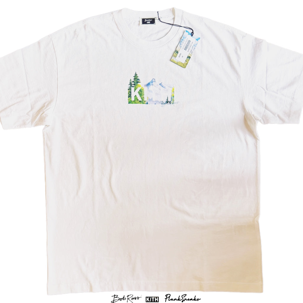 Kith for Bob Ross Mountain Box Logo Tee | Store Exclusive