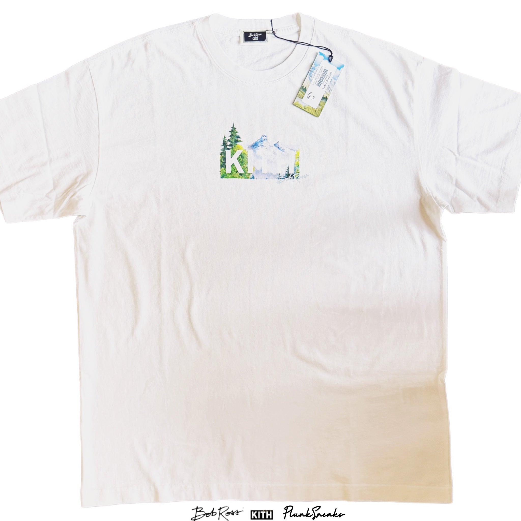 Kith for Bob Ross Mountain Box Logo Tee | Store Exclusive