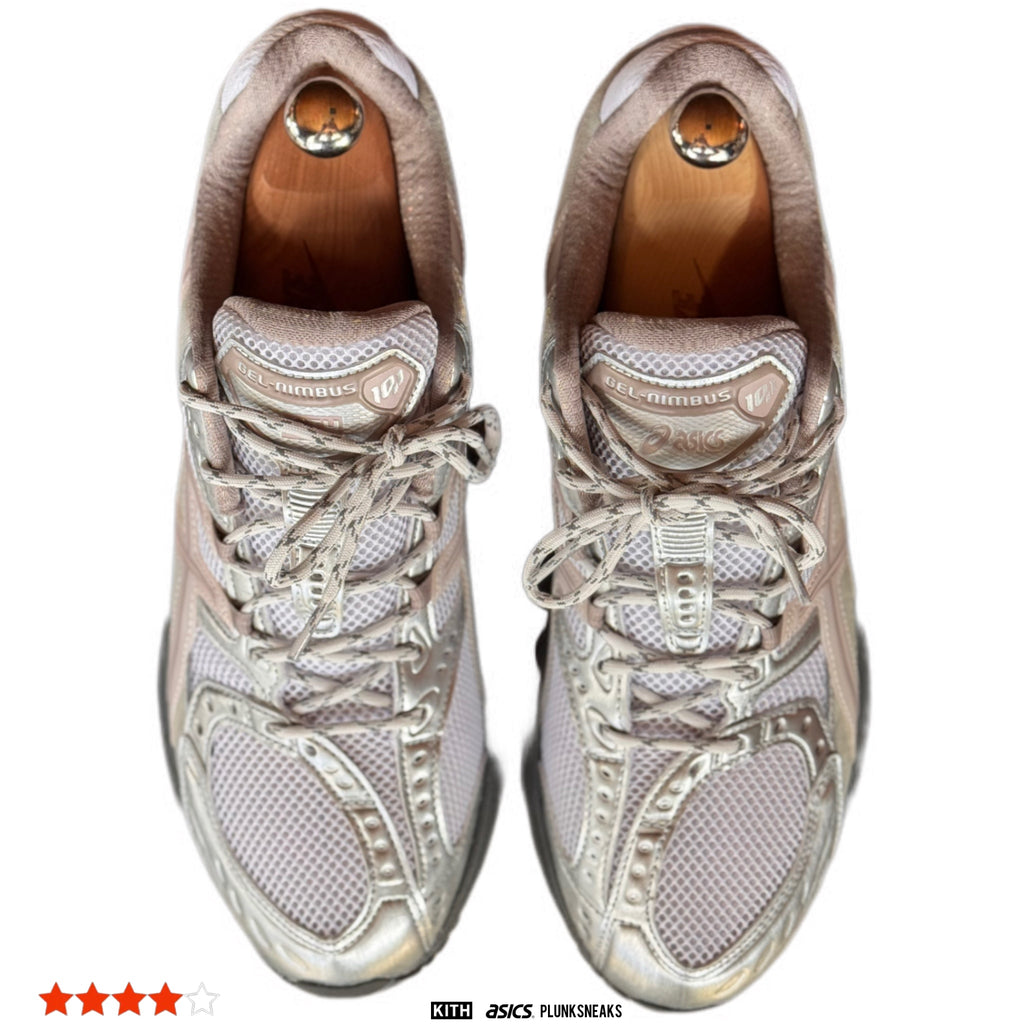 Kith ASICS GEL Nimbus 10.1 White Morganite (USED)