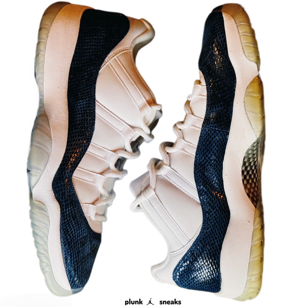 Air Jordan 11 Retro Low Navy Snakeskin 2019 (USED)