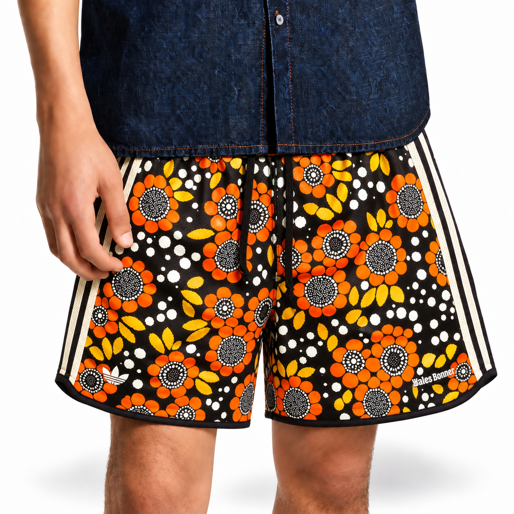 adidas Originals Wales Bonner Knitted Shorts Floral 2024