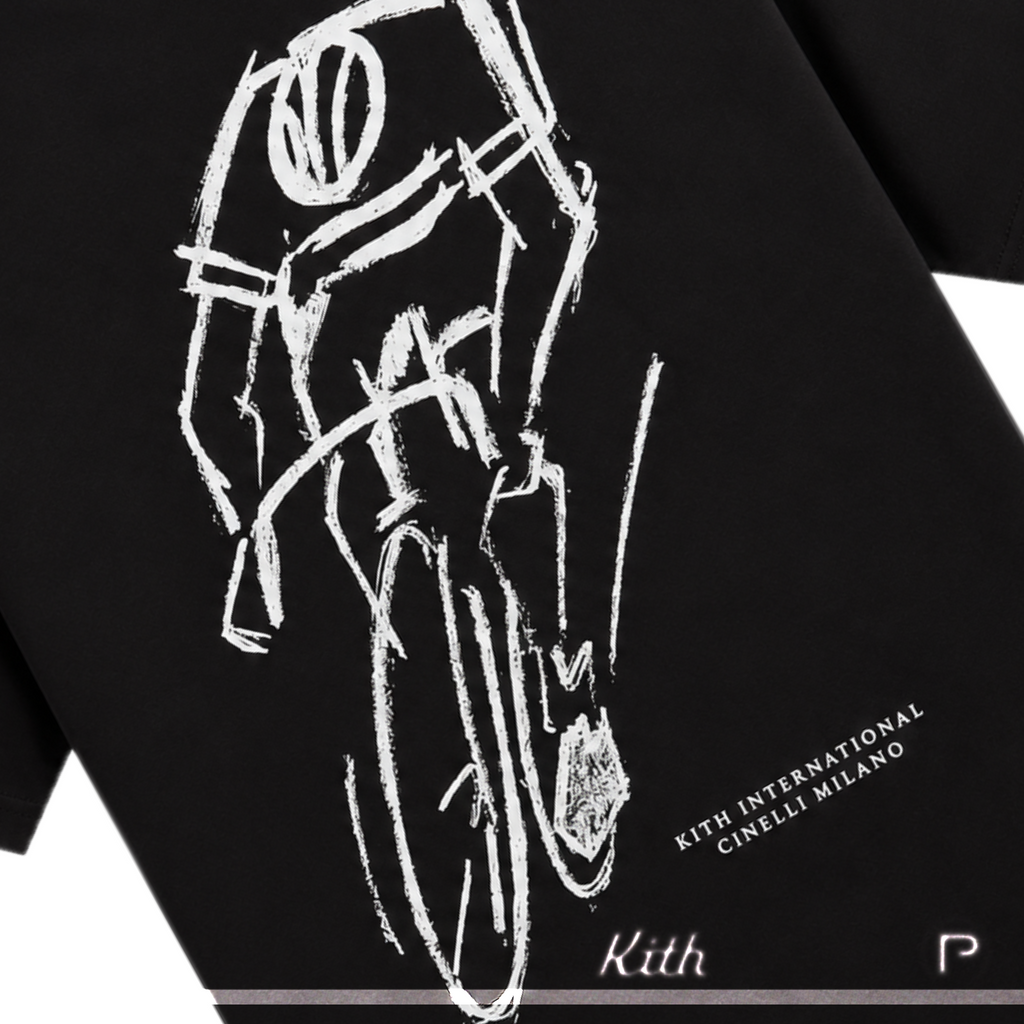 Kith for Cinelli Ciclismo Tee Black 2026