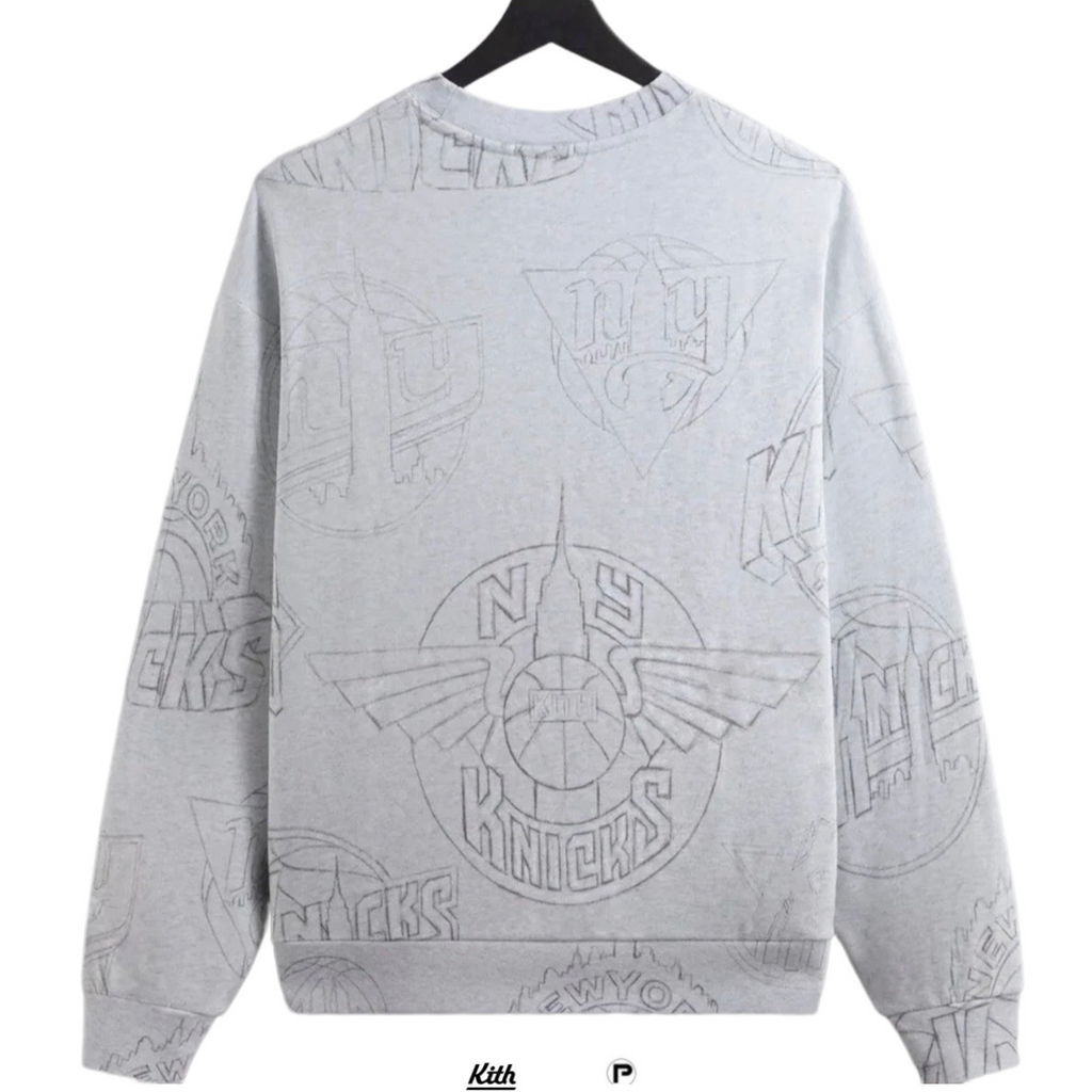 Kith for the New York Knicks Sketched Nelson Crewneck 2024