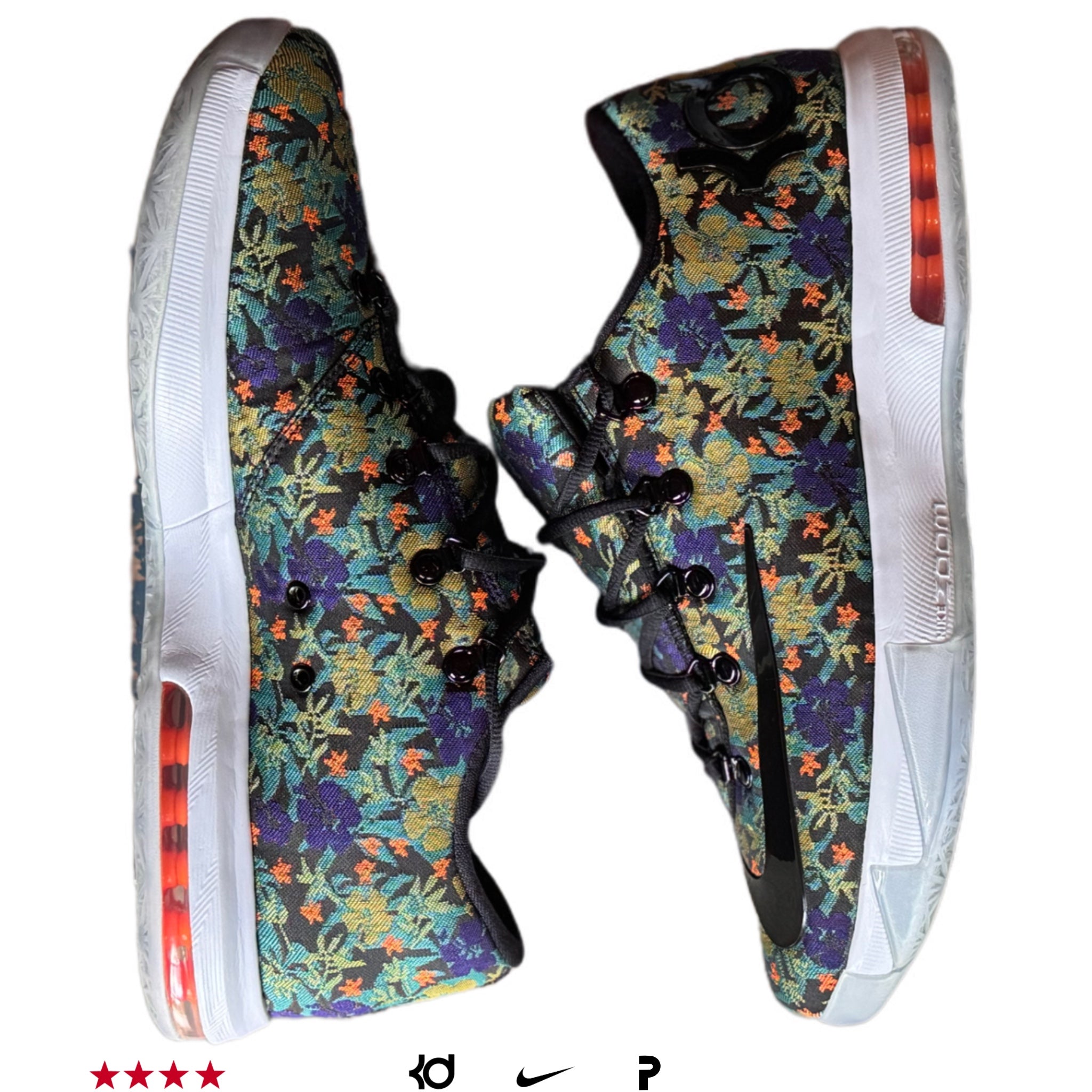 Nike KD 6 Low QS EXT Floral 2014 (USED)