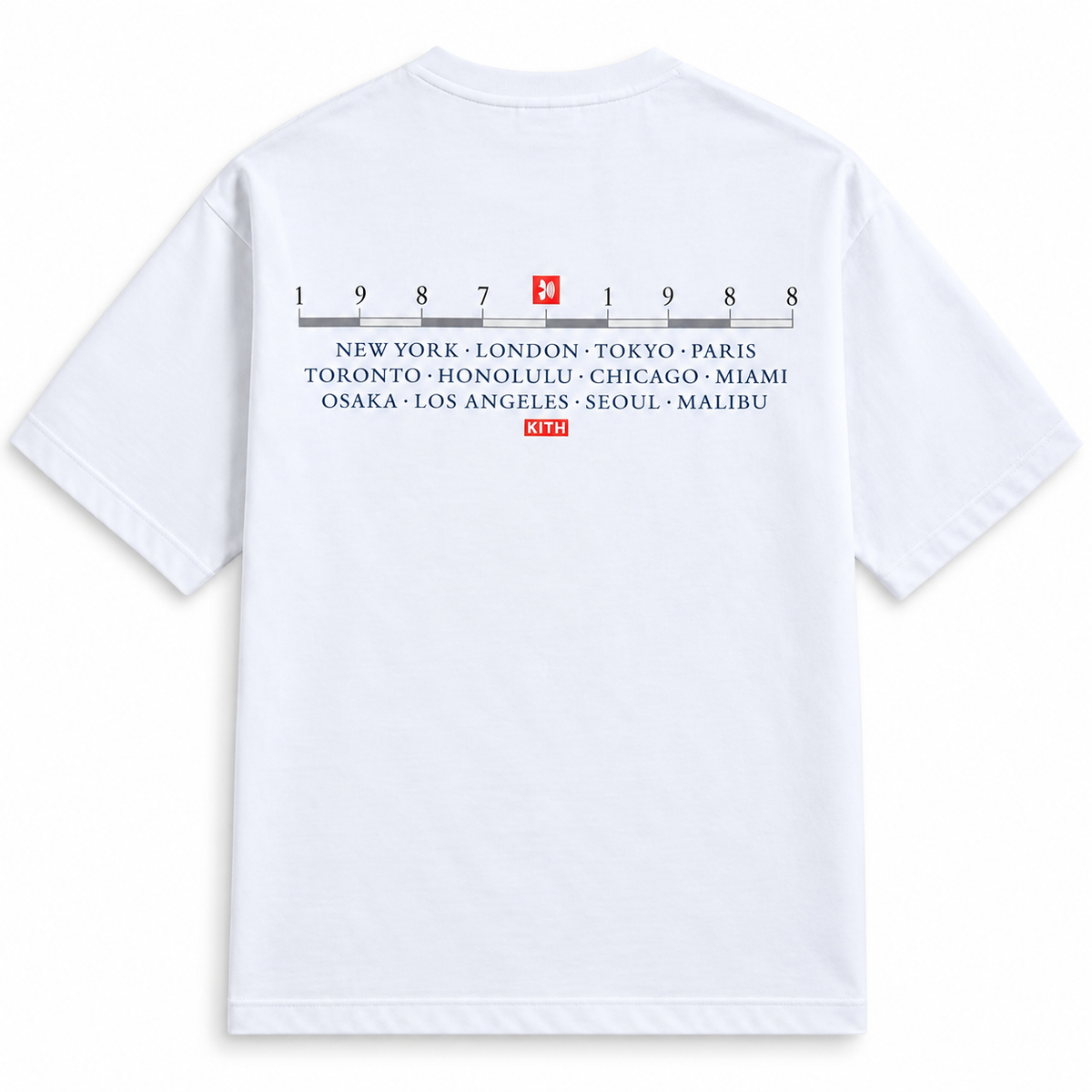 Kith Records for Depeche Mode Masses Tour Vintage Alex Tee White 2026