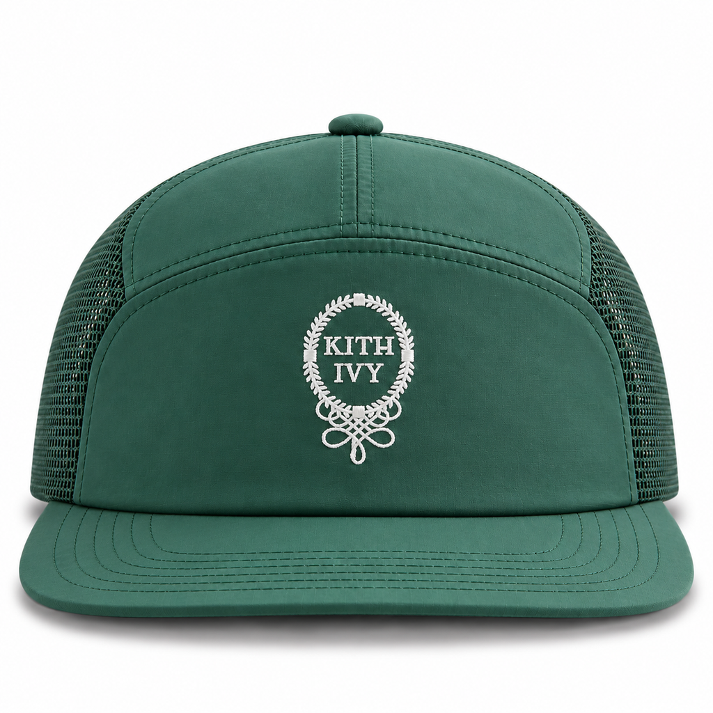 Kith Ivy for Wilson Woven Camp Cap Hat Ivy Green 2025