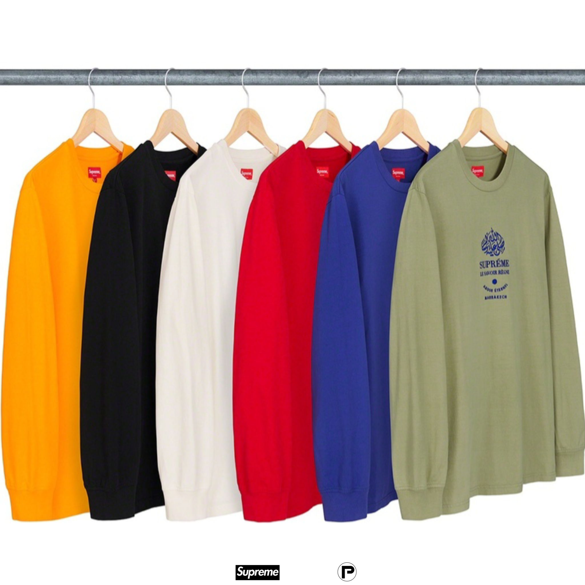 Supreme Marrakech Long Sleeve Tee 2019 (USED)