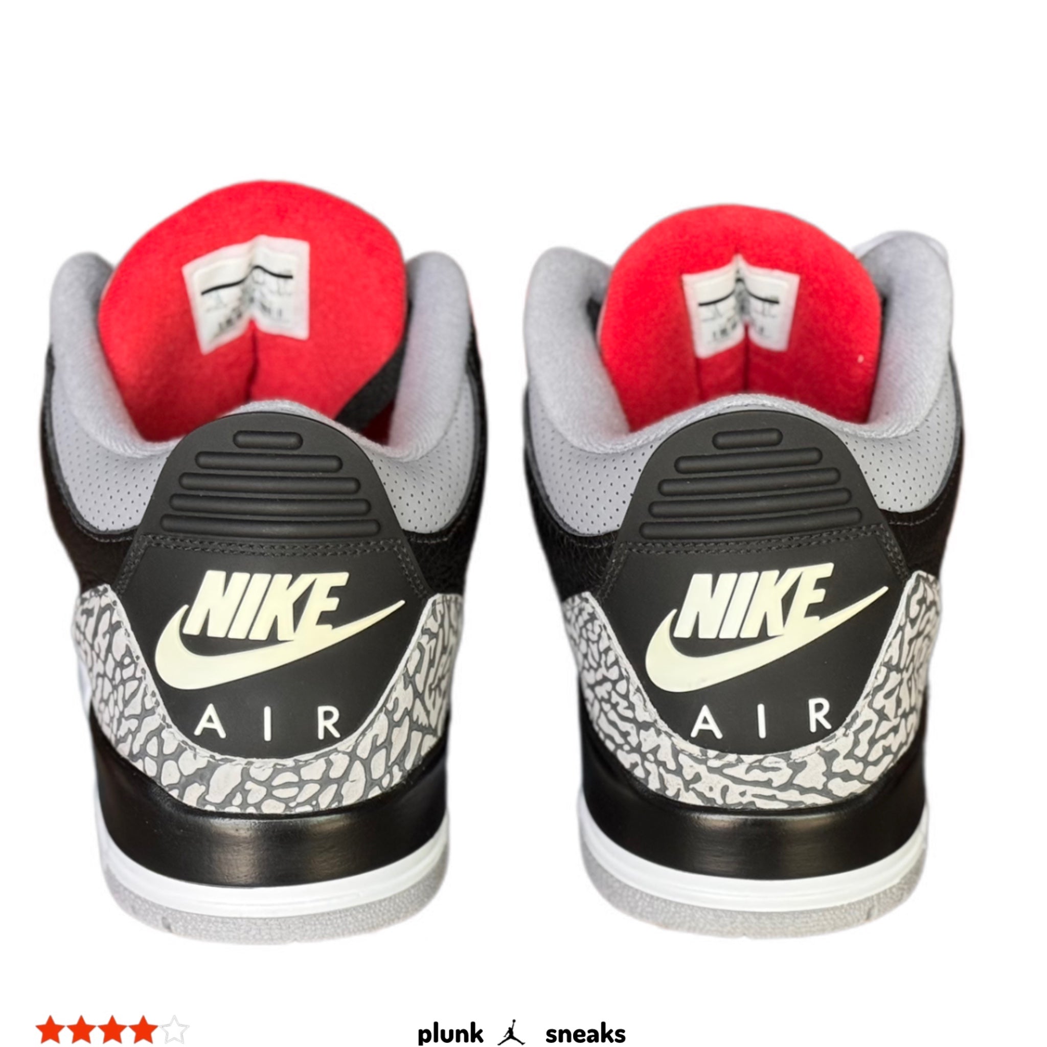 Air Jordan 3 Retro OG Black Cement 2018 (USED)