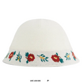 Aimé Leon Dore Roses Floral Knit Bucket Hat 'Pristine' 2023