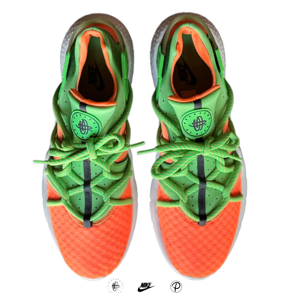 Nike Air Huarache NM Total Orange Poison Green 2015 (USED)