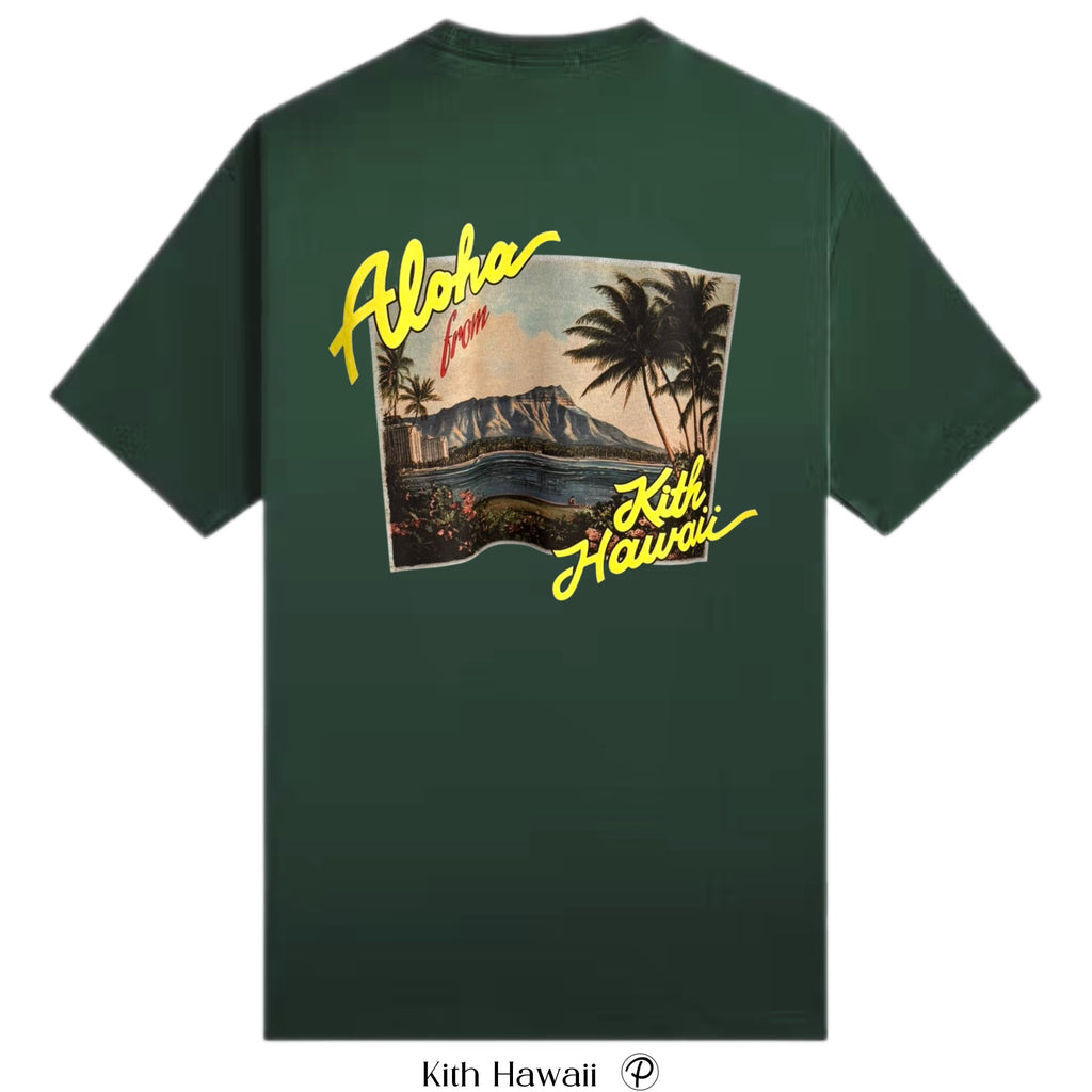 Kith Hawaii Aloha Postcard Vintage Tee | Store Exclusive