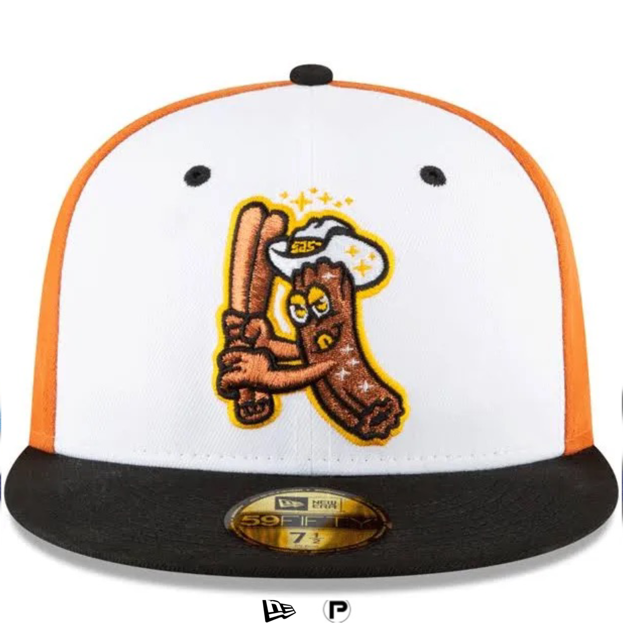 San Jose Giants New Era 59FIFTY Churros Copa de la Diversión MiLB Fitted Cap 2023