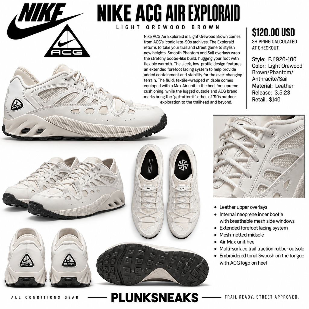 Nike ACG Air Exploraid Light Orewood Brown 2023