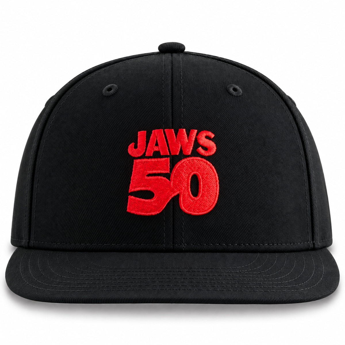 Kith for JAWS 50th Anniversary Aaron Classic Cap Hat Black 2025