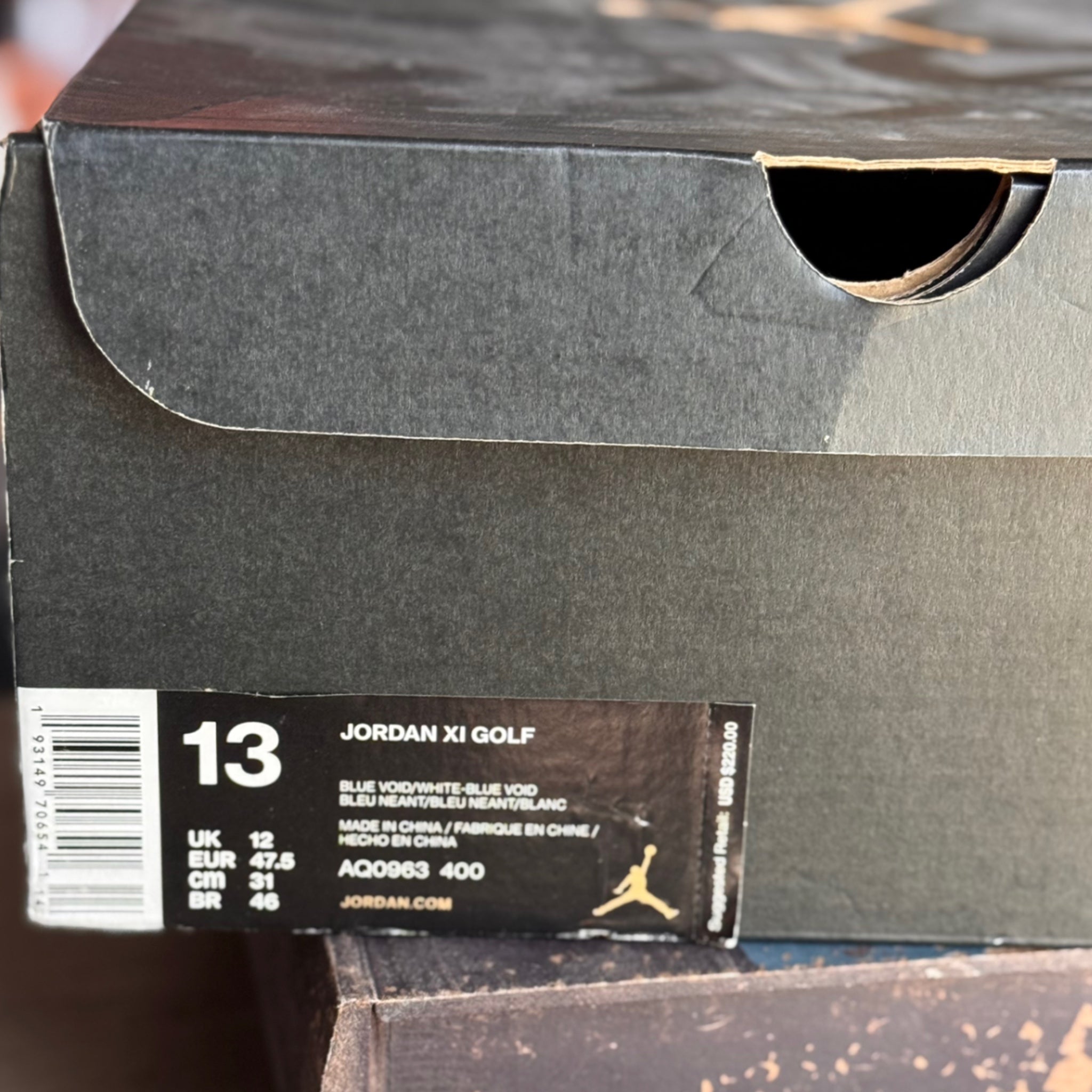 Air Jordan 11 Low Golf No Denim Allowed 2019 (USED)
