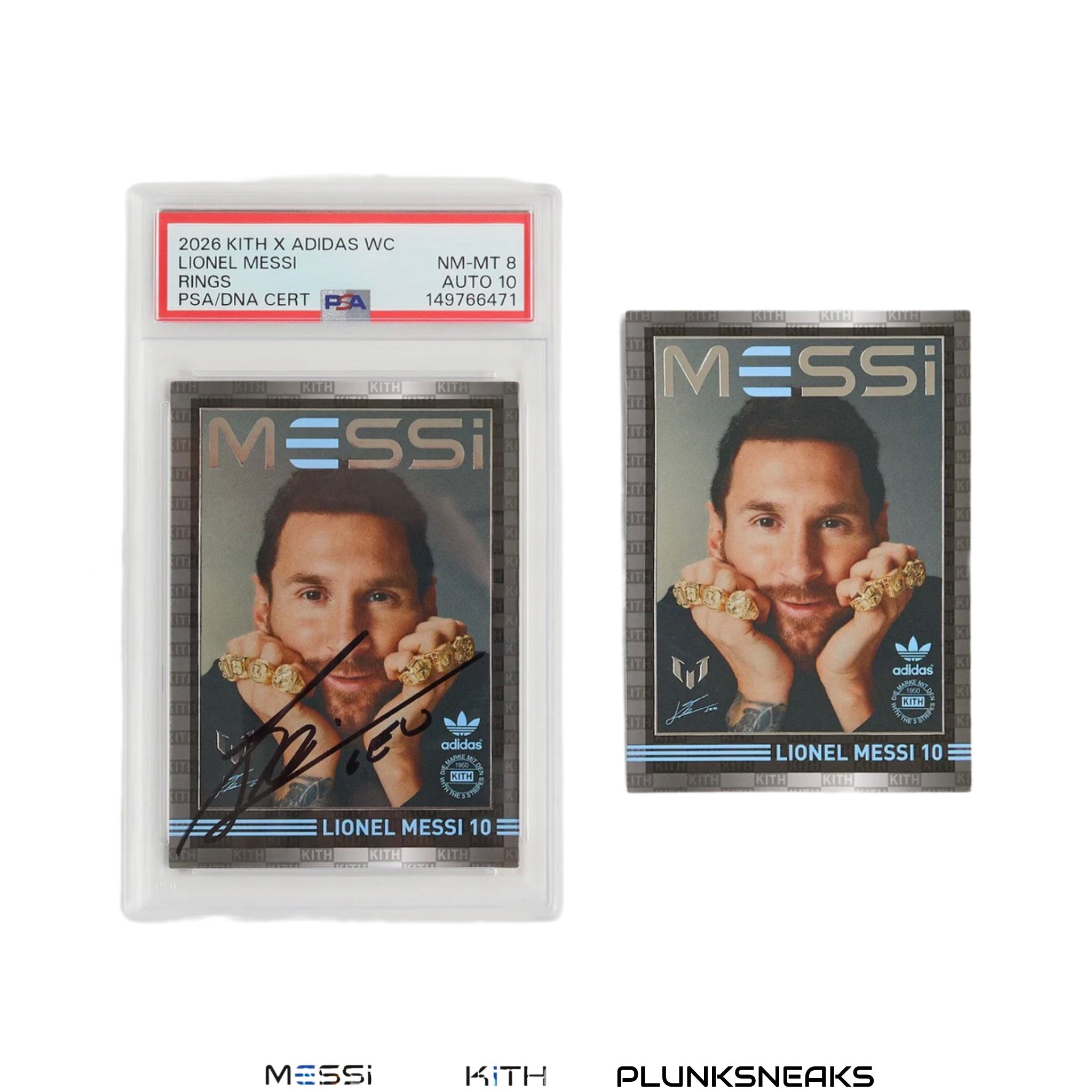 Kith & Lionel Messi for adidas Soccer Jersey FC Barcelona