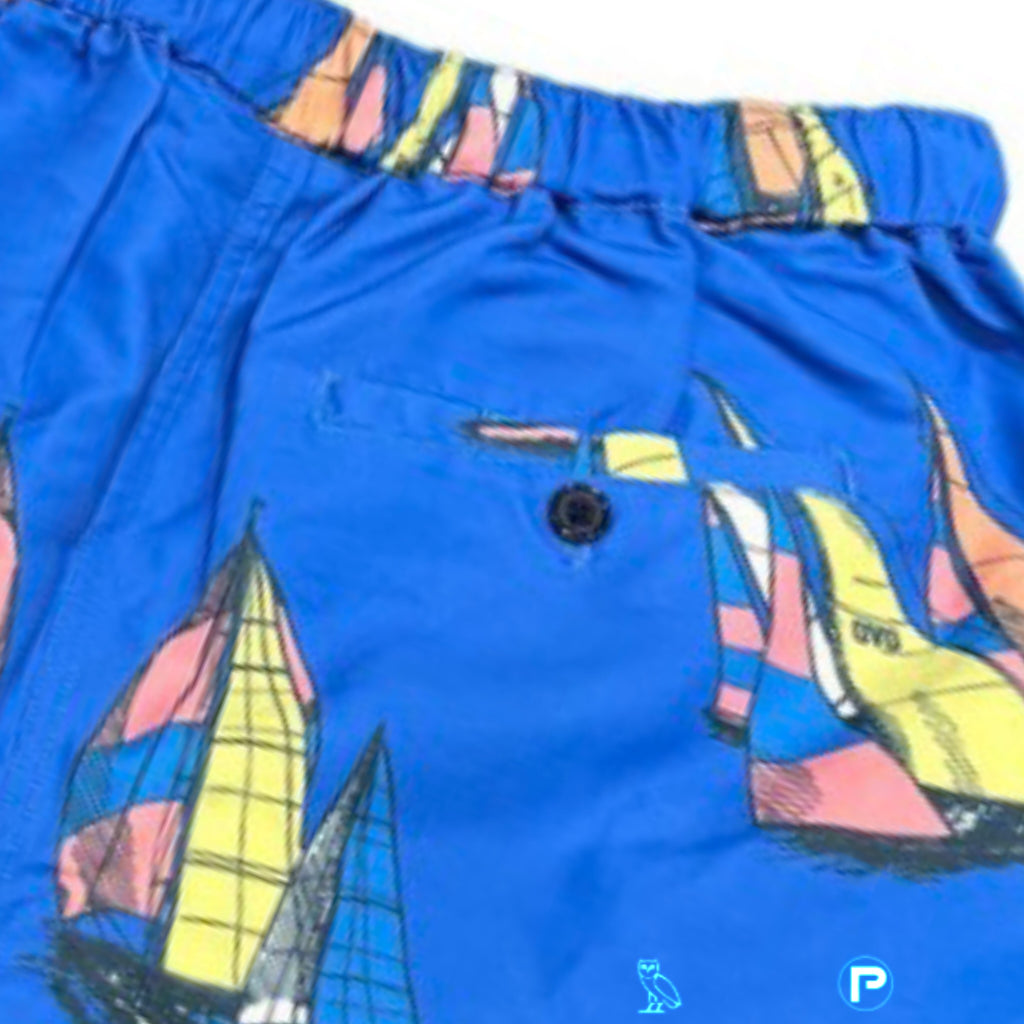 Octobers Very Own Sailboat Print Swim Short 2025 (USED)